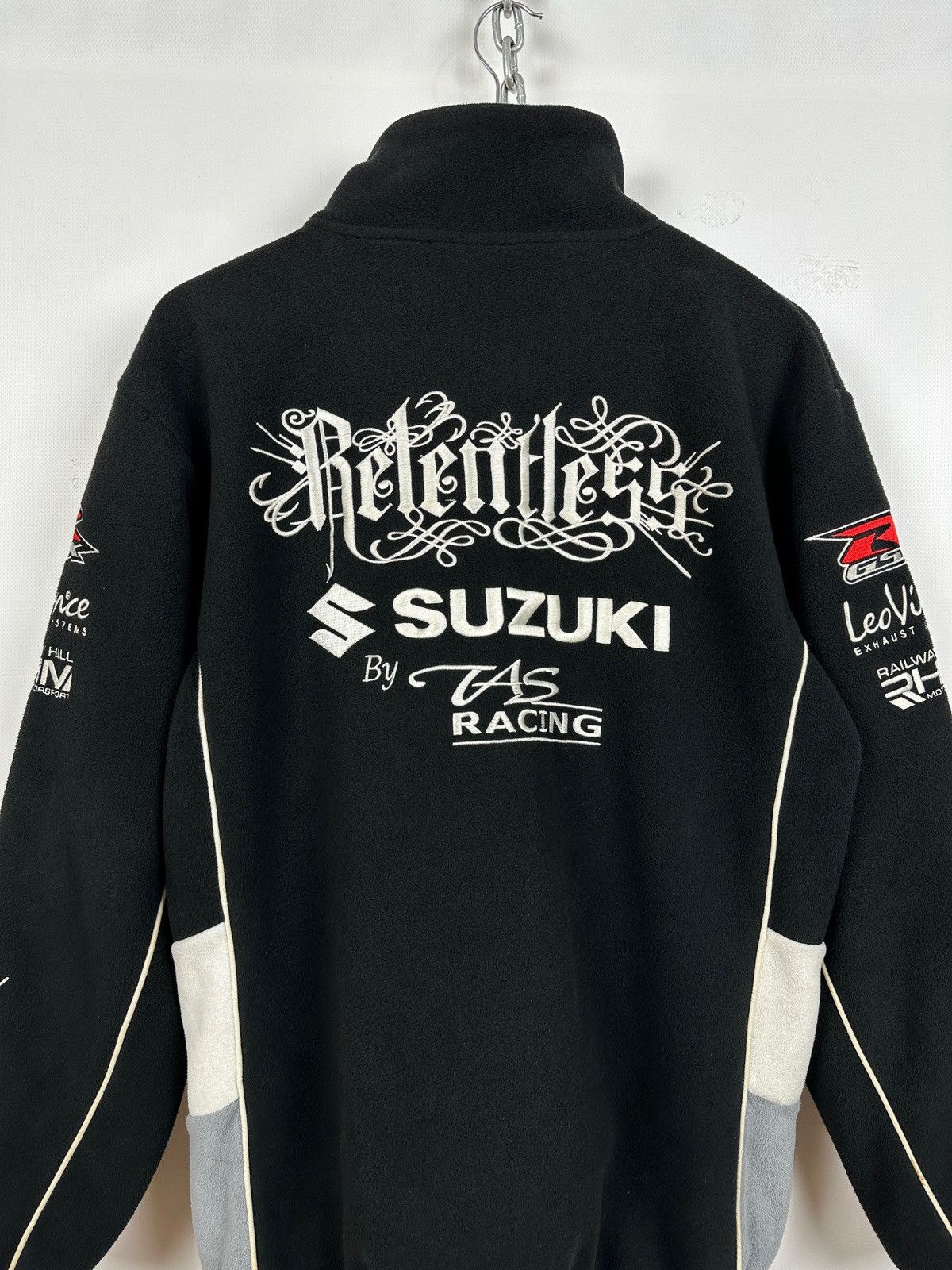 Vintage Vintage Suzuki Relentless By Taz Racing Zip Fleece Jacket Size US M / EU 48-50 / 2 - 17 Thumbnail
