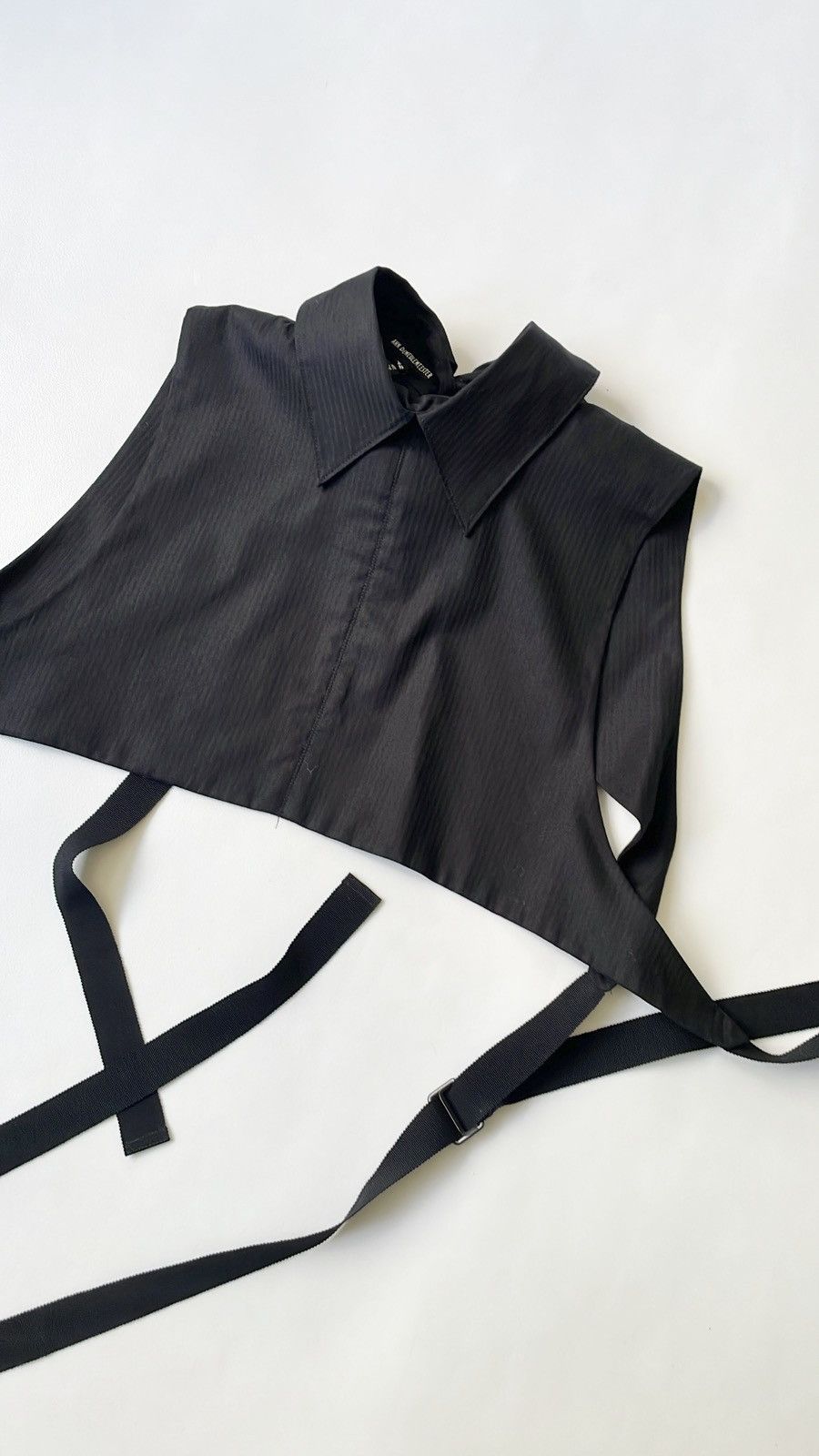 Ann Demeulemeester Bondage Strap Bib Shirt Size M / US 6-8 / IT 42-44 - 2 Thumbnail