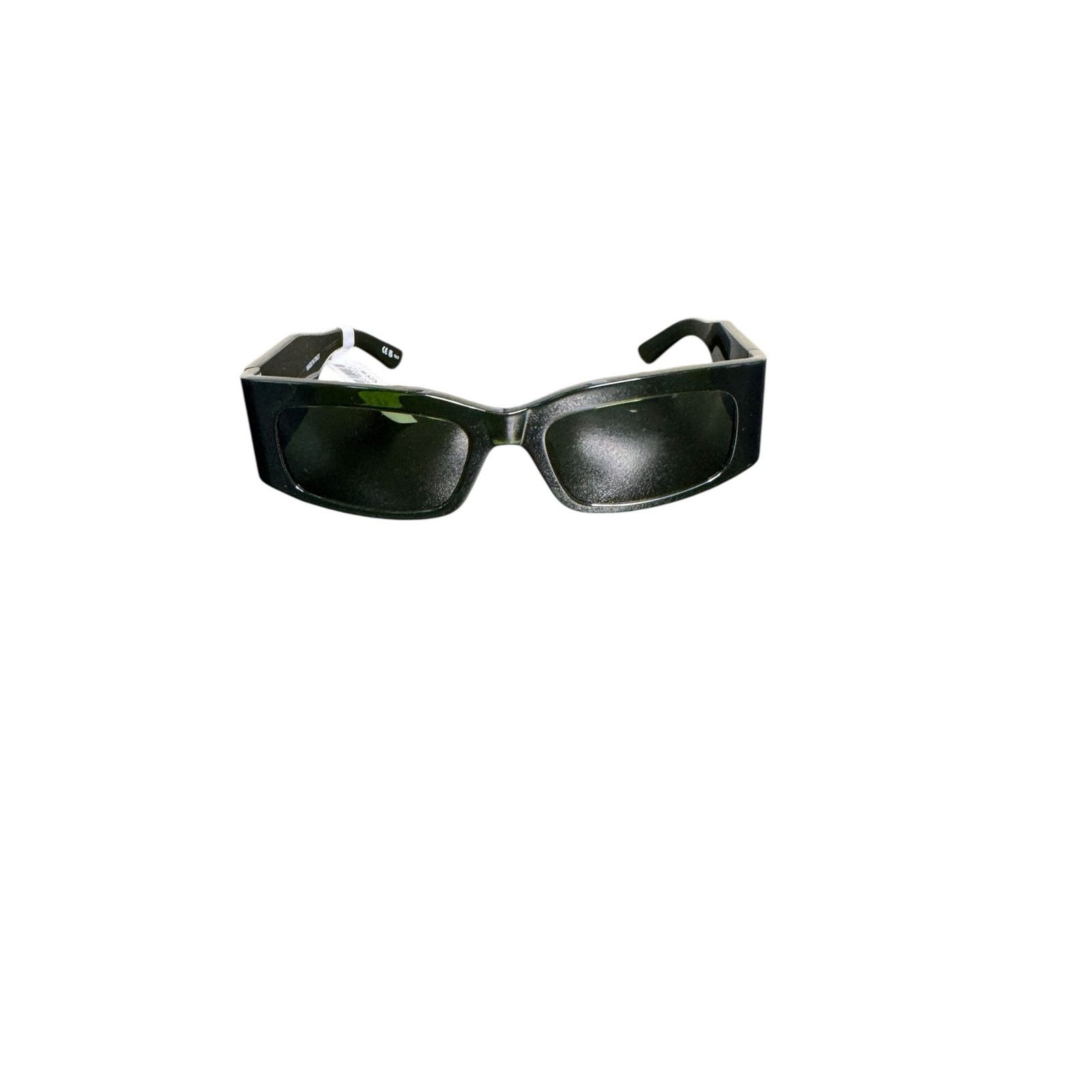 Balenciaga Balenciaga NWT Paper 56MM Rectangular Sunglasses in Green Size ONE SIZE - 3 Thumbnail