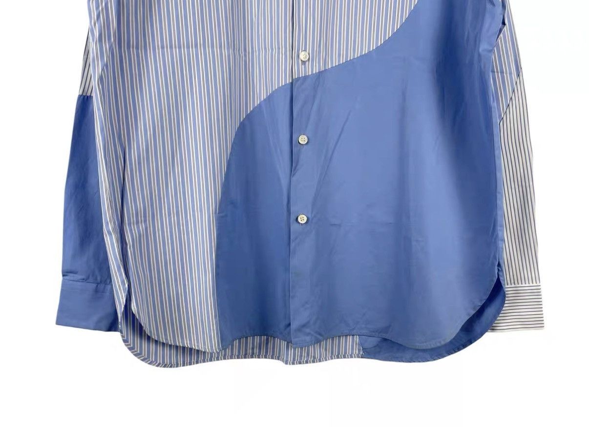 Soe Soe Ready To Wear Patchwork Plaid Shirt J31 Size US M / EU 48-50 / 2 - 4 Thumbnail