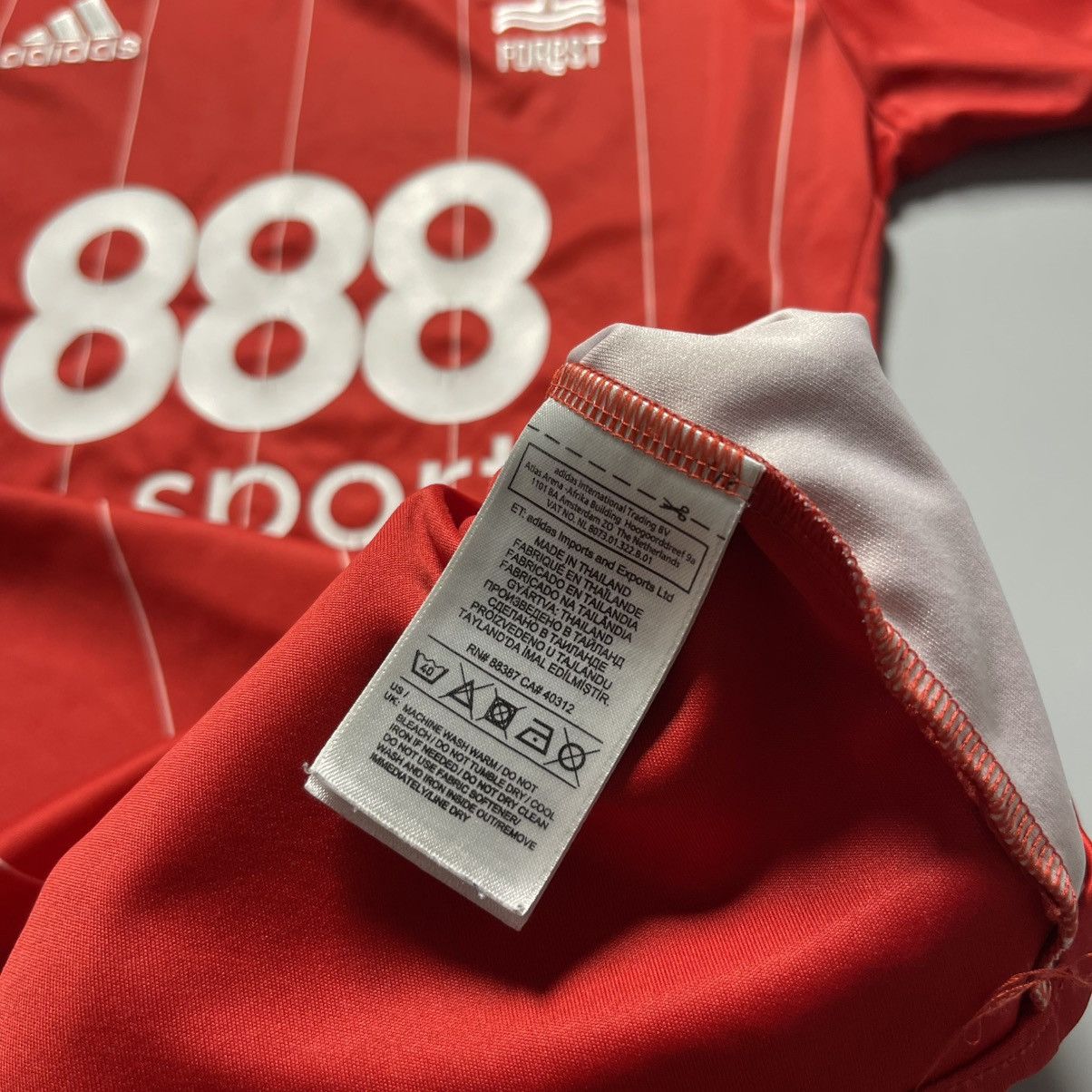 Adidas × Vintage NOTTINGHAM FORREST ADIDAS 2017/2018 HOME JERSEY #23 LOLLEY Size US S / EU 44-46 / 1 - 10 Thumbnail