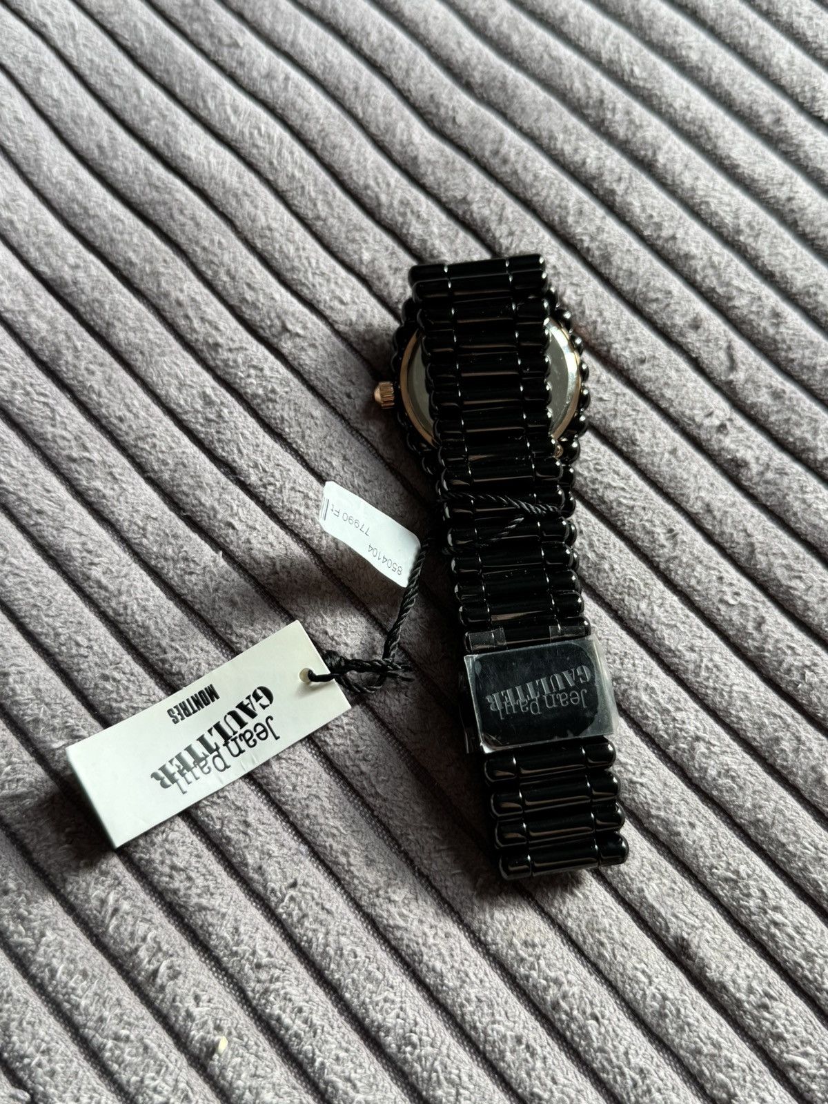 Vintage Jean Paul Gaultier Archive Black Bullet Watch Grail