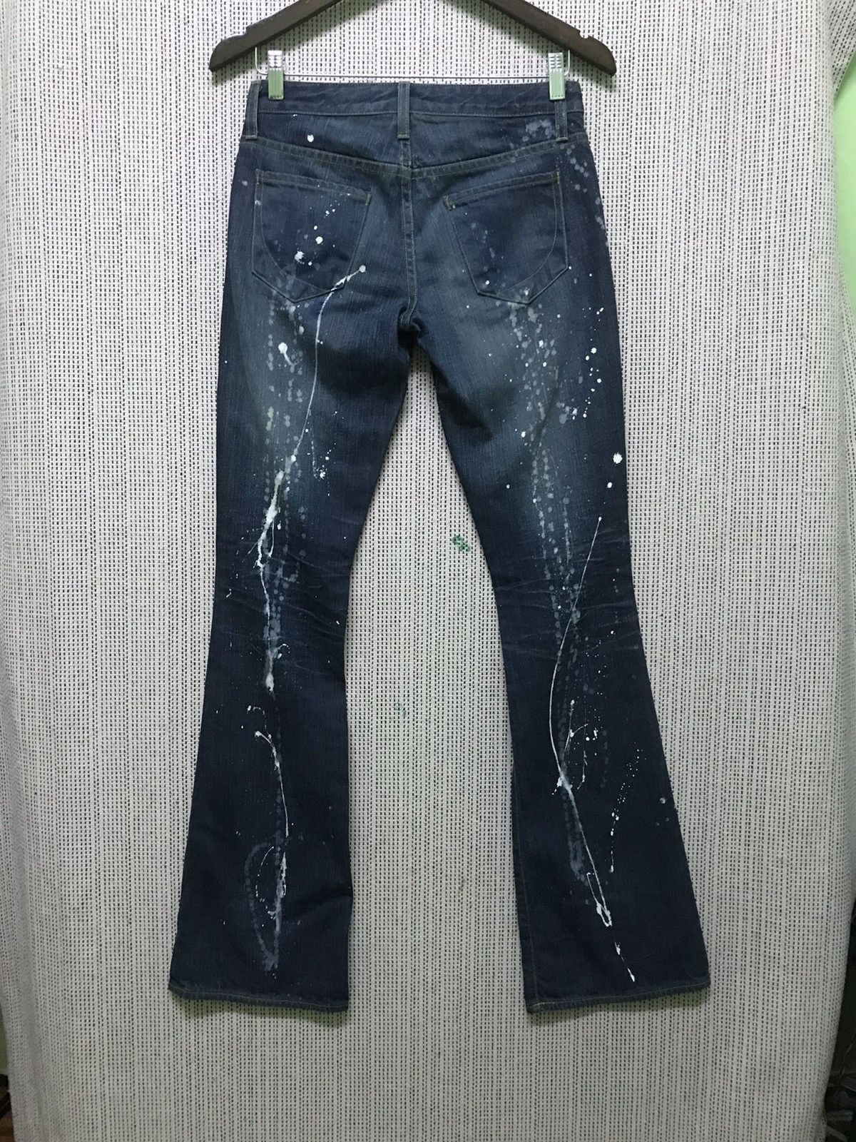 Japanese Brand paperdenim&cloth‼️ bootcut made in usa 13369 paint pants Size 28" / US 6 / IT 42 - 2 Thumbnail