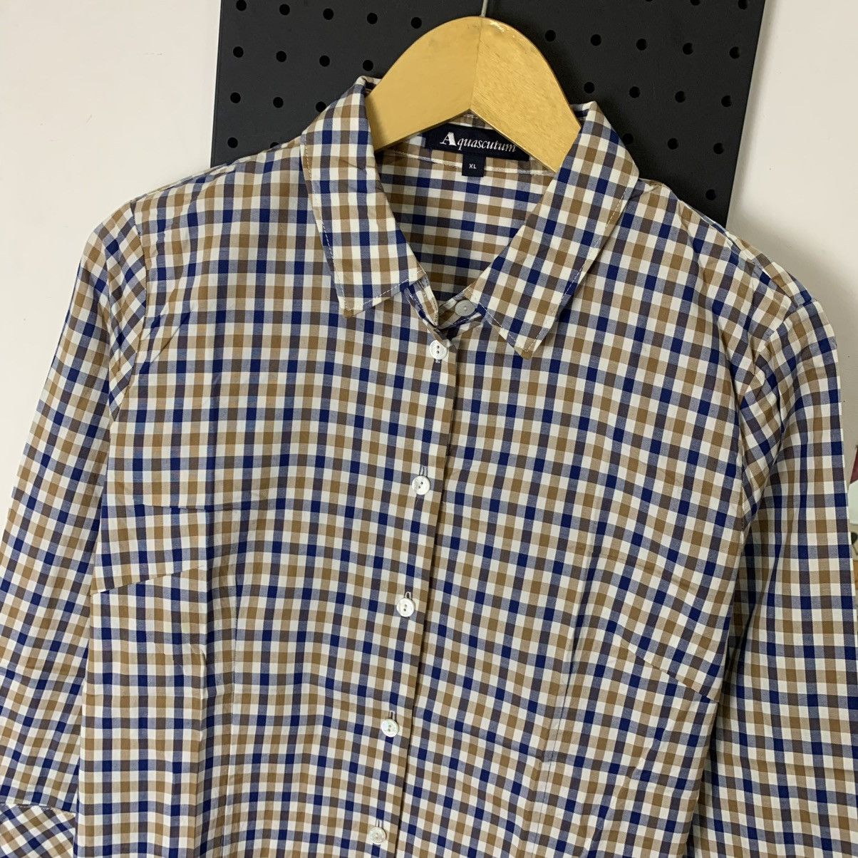 Aquascutum Aquascutum house check button shirt Size XL / US 12-14 / IT 48-50 - 2 Thumbnail