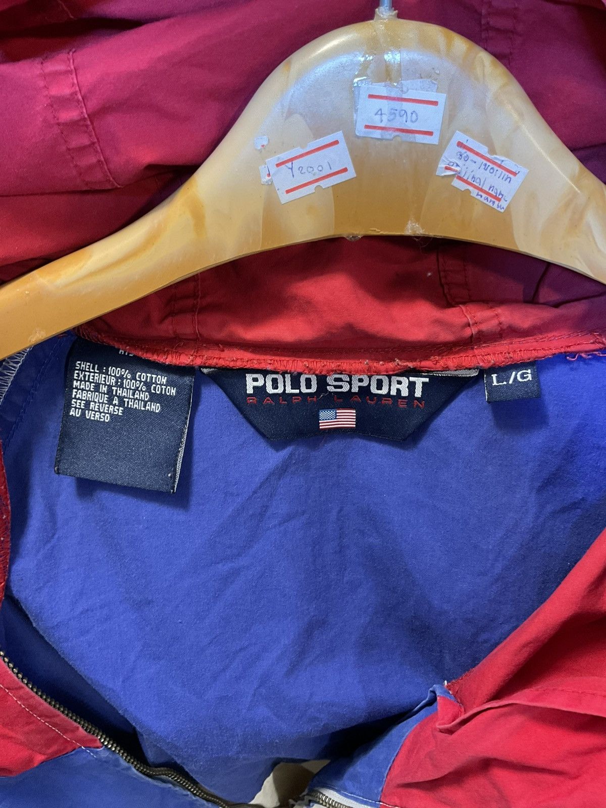 Other Vintage Polo Sport By Raph Lauren Hoodie Jacket Size US L / EU 52-54 / 3 - 4 Thumbnail