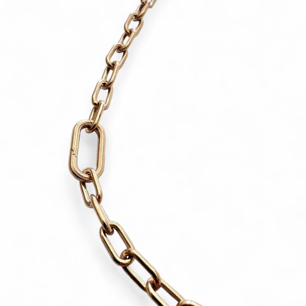 pandora Pandora ME Rose Gold Small-Link Chain Necklace Size ONE SIZE - 3 Thumbnail