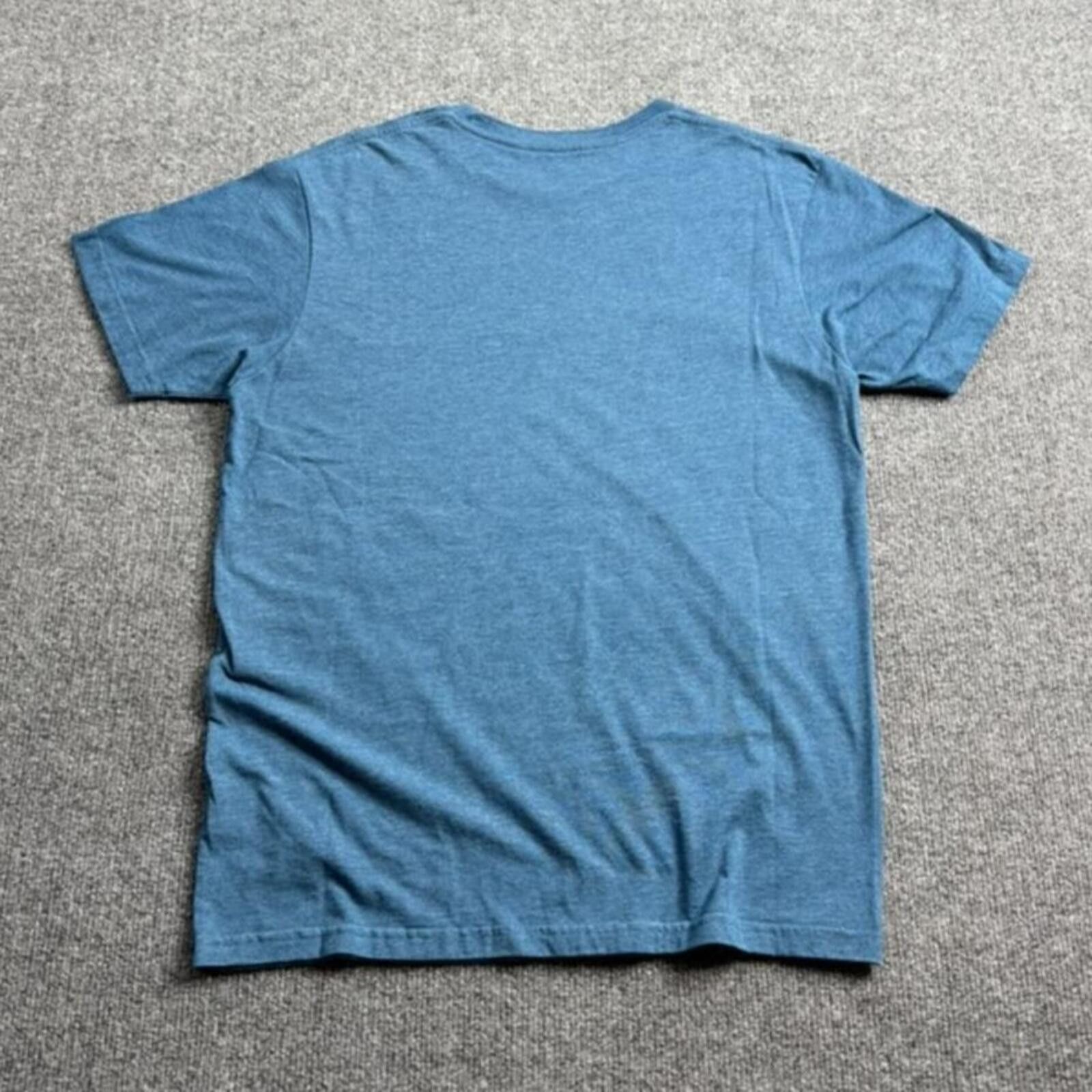 Patagonia Patagonia Ventura CA Worn Wear Slim Fit TShirt Blue Mens M Size US M / EU 48-50 / 2 - 3 Thumbnail