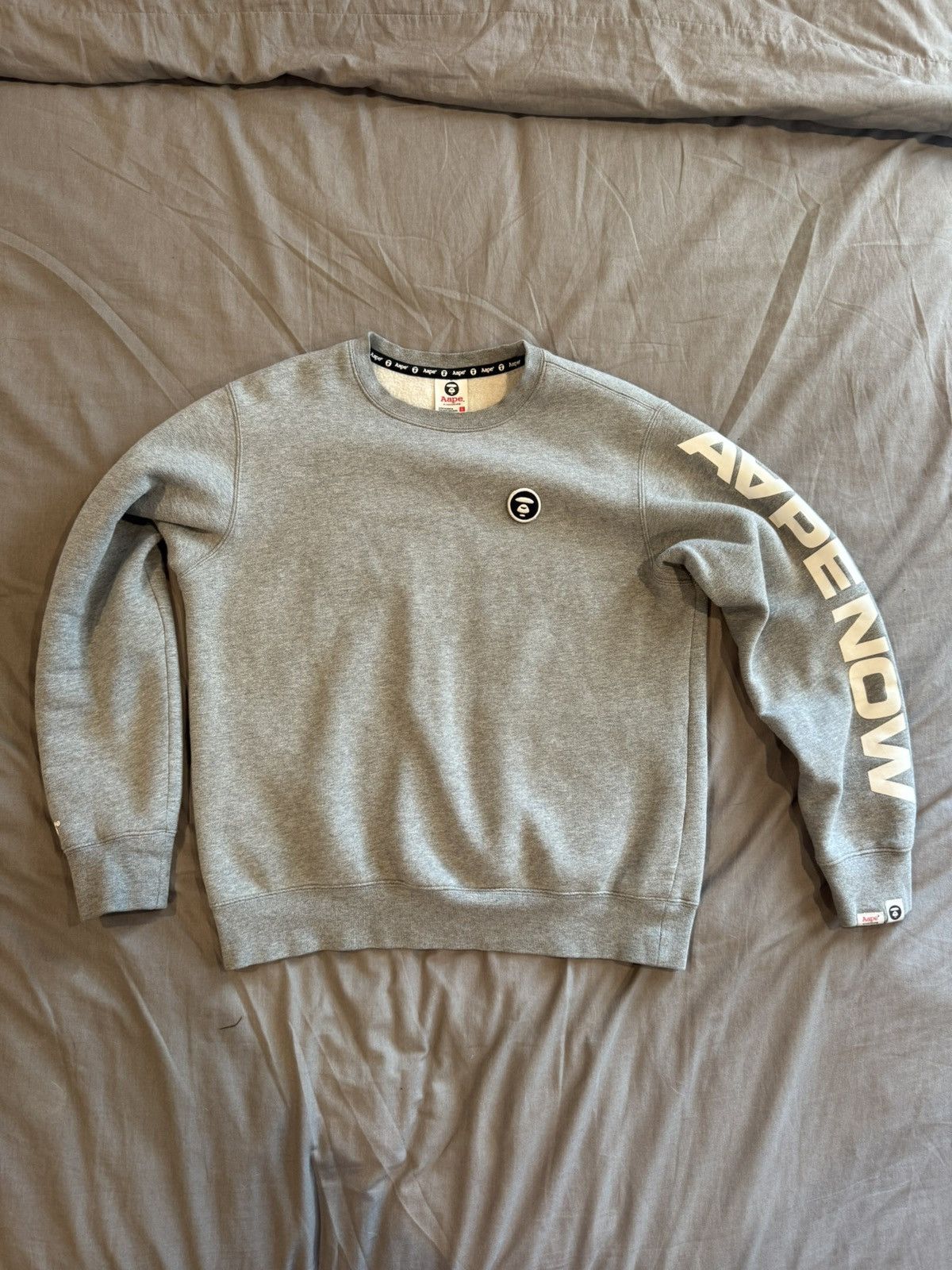 Bape Velcro logo Crewneck