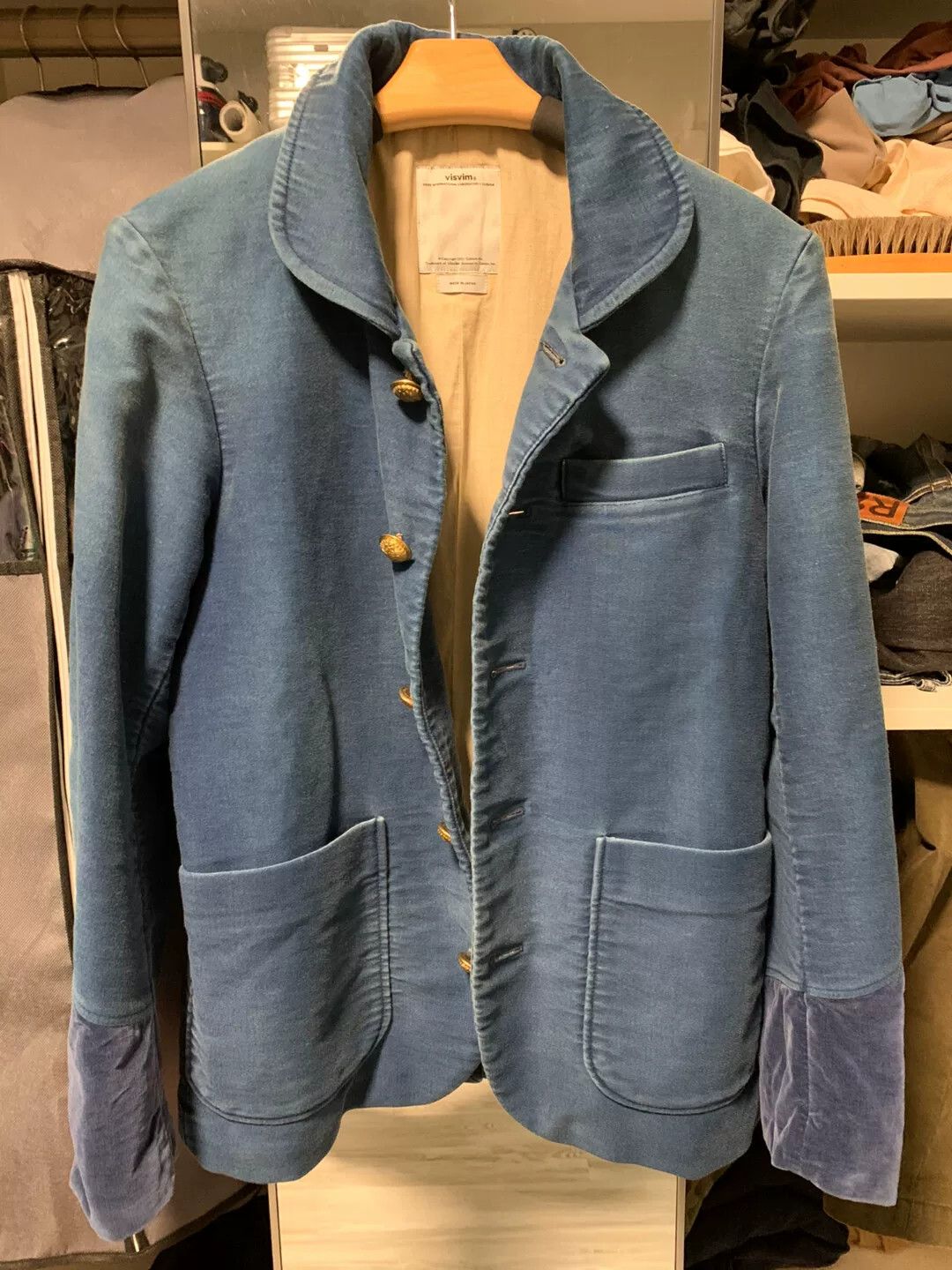 visvim Potomac Jacket in Indigo Color