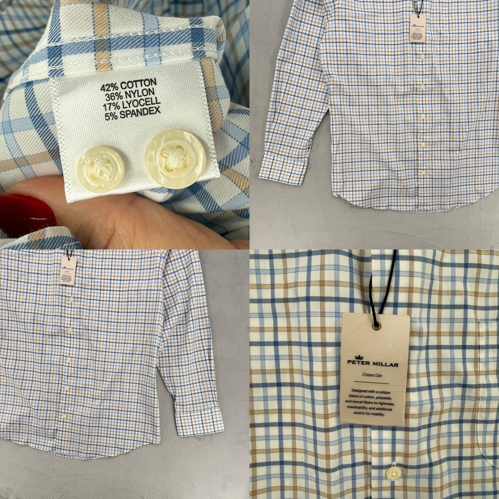 Peter Millar VINTAGE? No. Size US XL / EU 56 / 4 - 8 Thumbnail