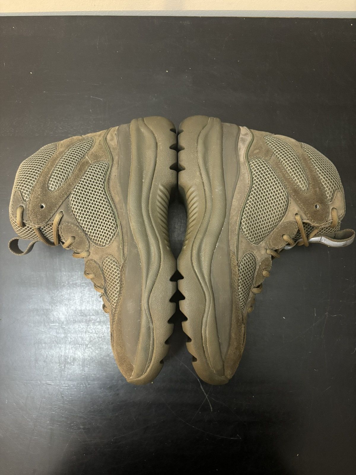Kanye West Yeezy Season 7 Suede Desert Boot Wakame Size US 9.5 / EU 42-43 - 4 Thumbnail