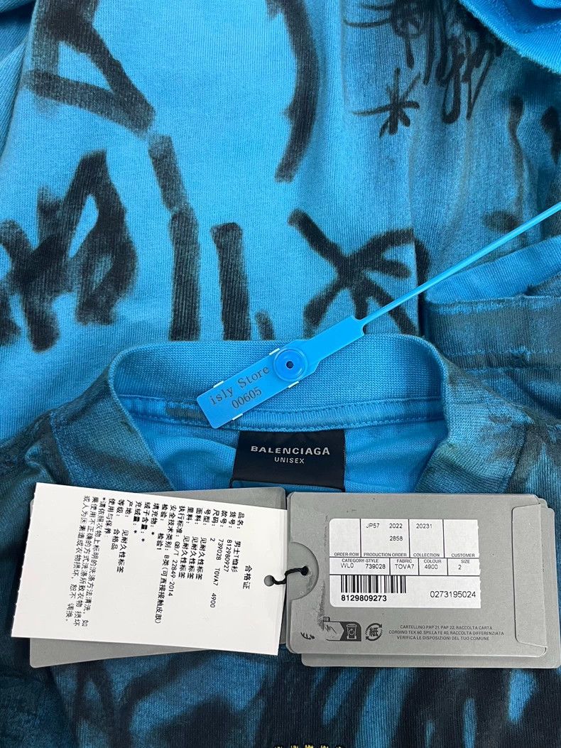 Balenciaga Balenciaga Monogrammed crewneck short sleeve T-shirt Size US M / EU 48-50 / 2 - 4 Thumbnail