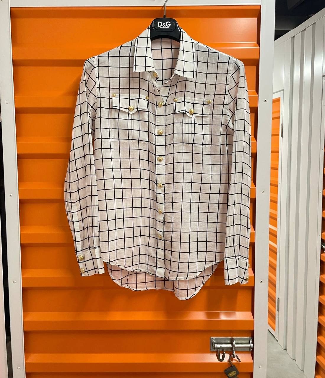 Balmain Balmain Snap Button Shirt Size S / US 4 / IT 40 - 1 Thumbnail
