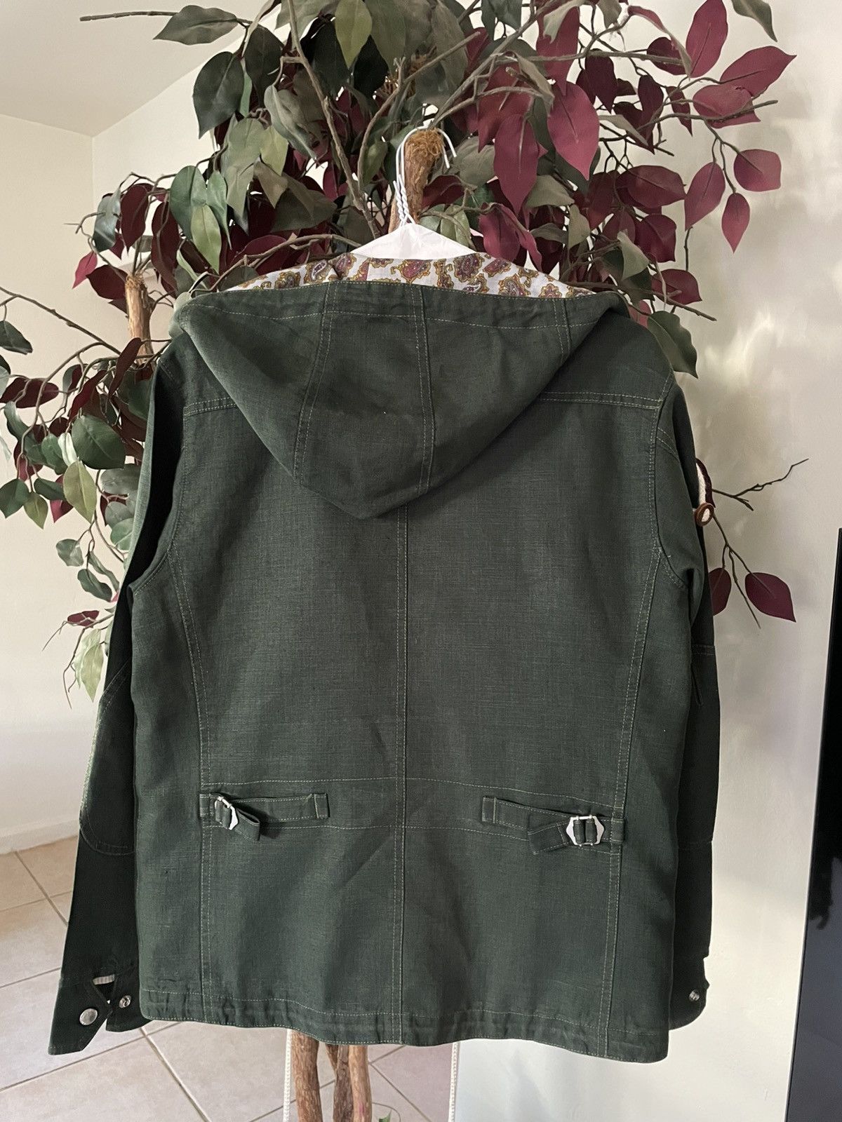 Comme des Garcons × Junya Watanabe 2015 Cargo Linen Jacket Size US S / EU 44-46 / 1 - 4 Thumbnail