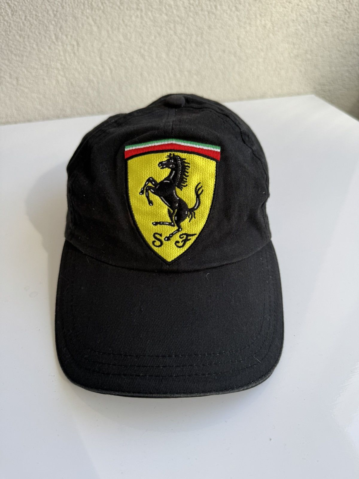 Ferrari Ferrari Racing Cap Black Vintage Size ONE SIZE - 1 Thumbnail