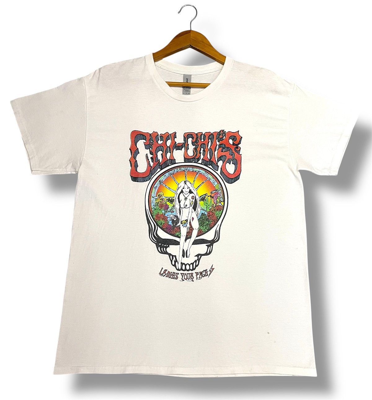 Band Tees × Gildan Greatful Dead Band x Chi-Chis Size US L / EU 52-54 / 3 - 1 Thumbnail