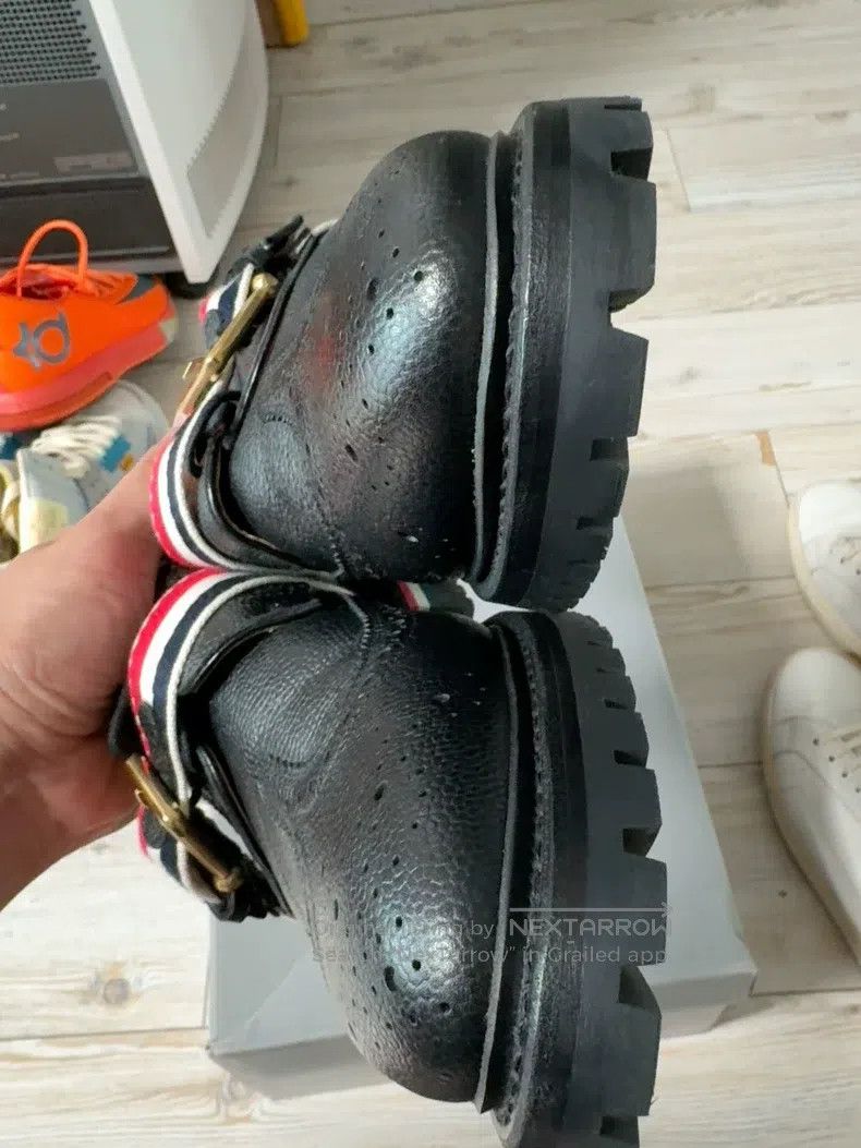 Thom Browne Thom Browne Black Baroque leather shoes Size US 9.5 / EU 42-43 - 2 Thumbnail