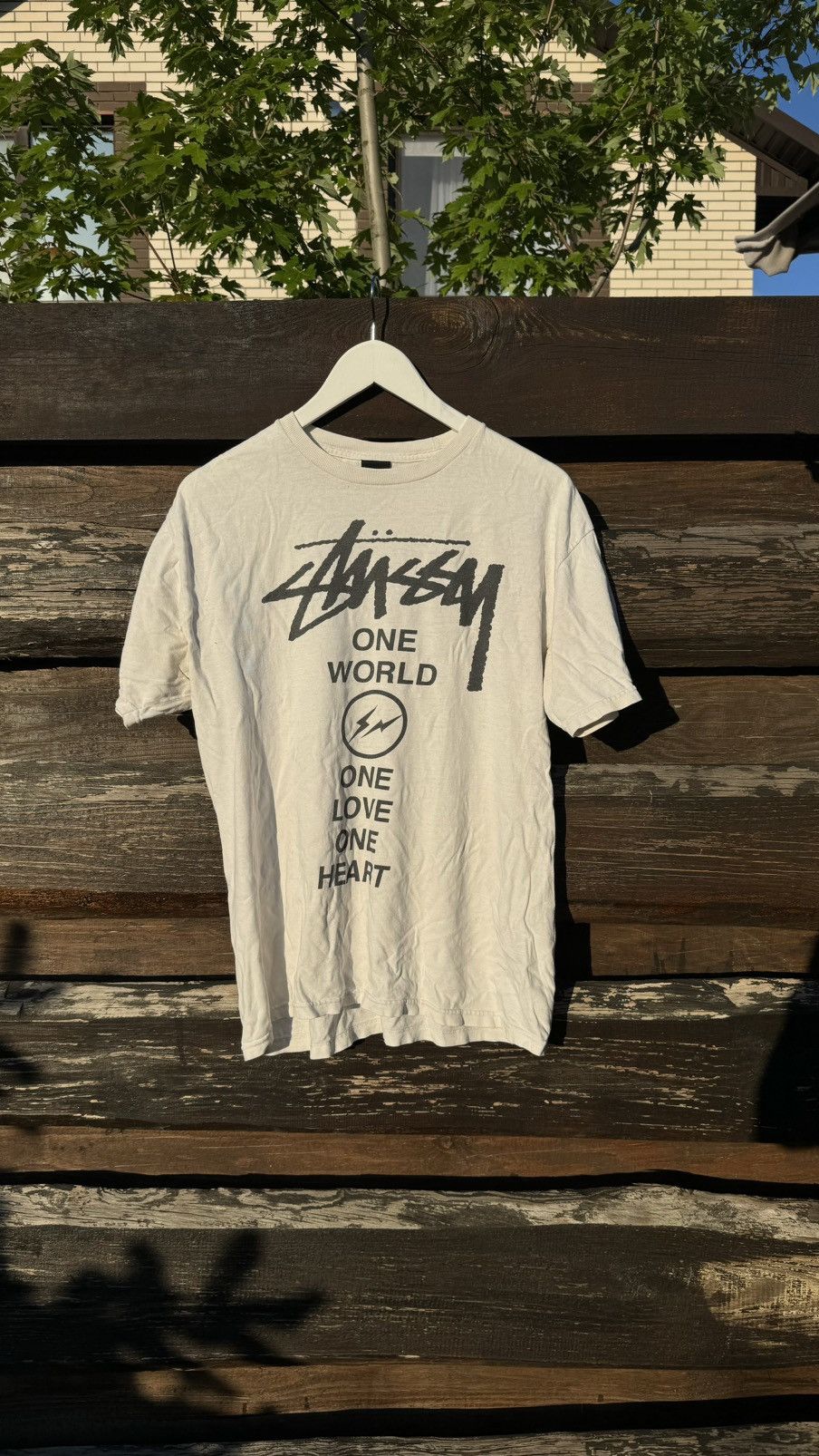 Fragment Design × Stussy × Vintage 2011 Stussy X Fragment Design rare tee Size US M / EU 48-50 / 2 - 12 Thumbnail
