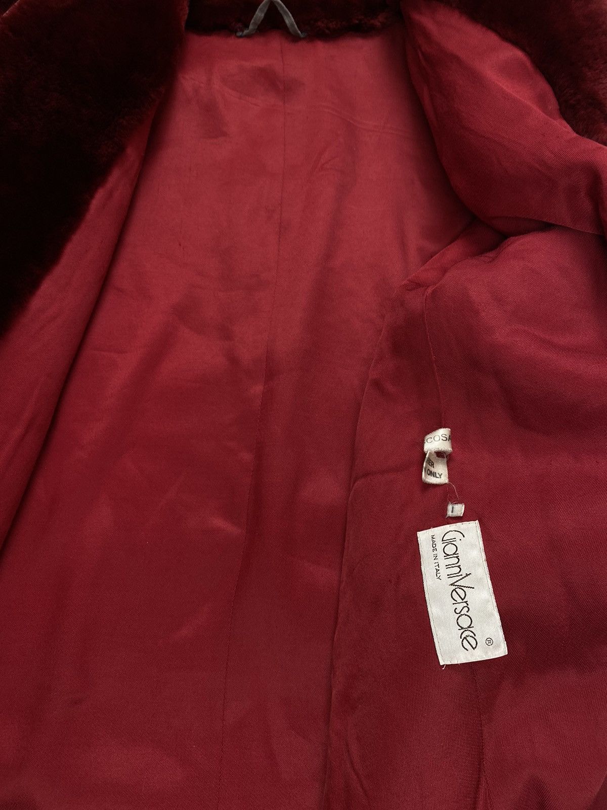 Versace 🚨 80s Very RARE Gianni Versace vintage viscosa coat jacket Size S / US 4 / IT 40 - 7 Thumbnail