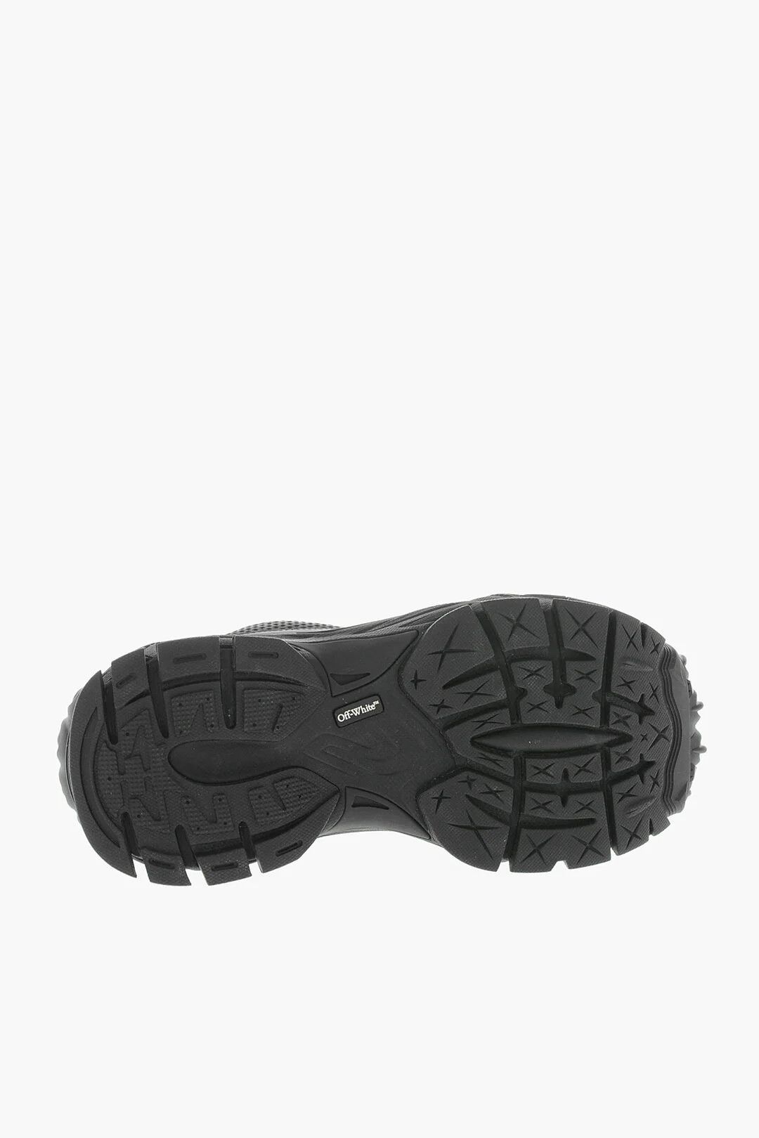 Off-White og1mm0426 Leather & Fabric Solid-Color Sneakers in Black Size US 8 / EU 41 - 5 Thumbnail