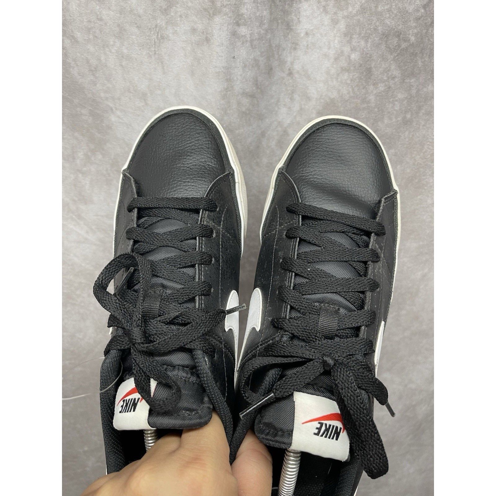 Nike Nike Court Legacy Black White CU4150-002 Mens Size 12 Low To Size US 12 / EU 45 - 5 Thumbnail