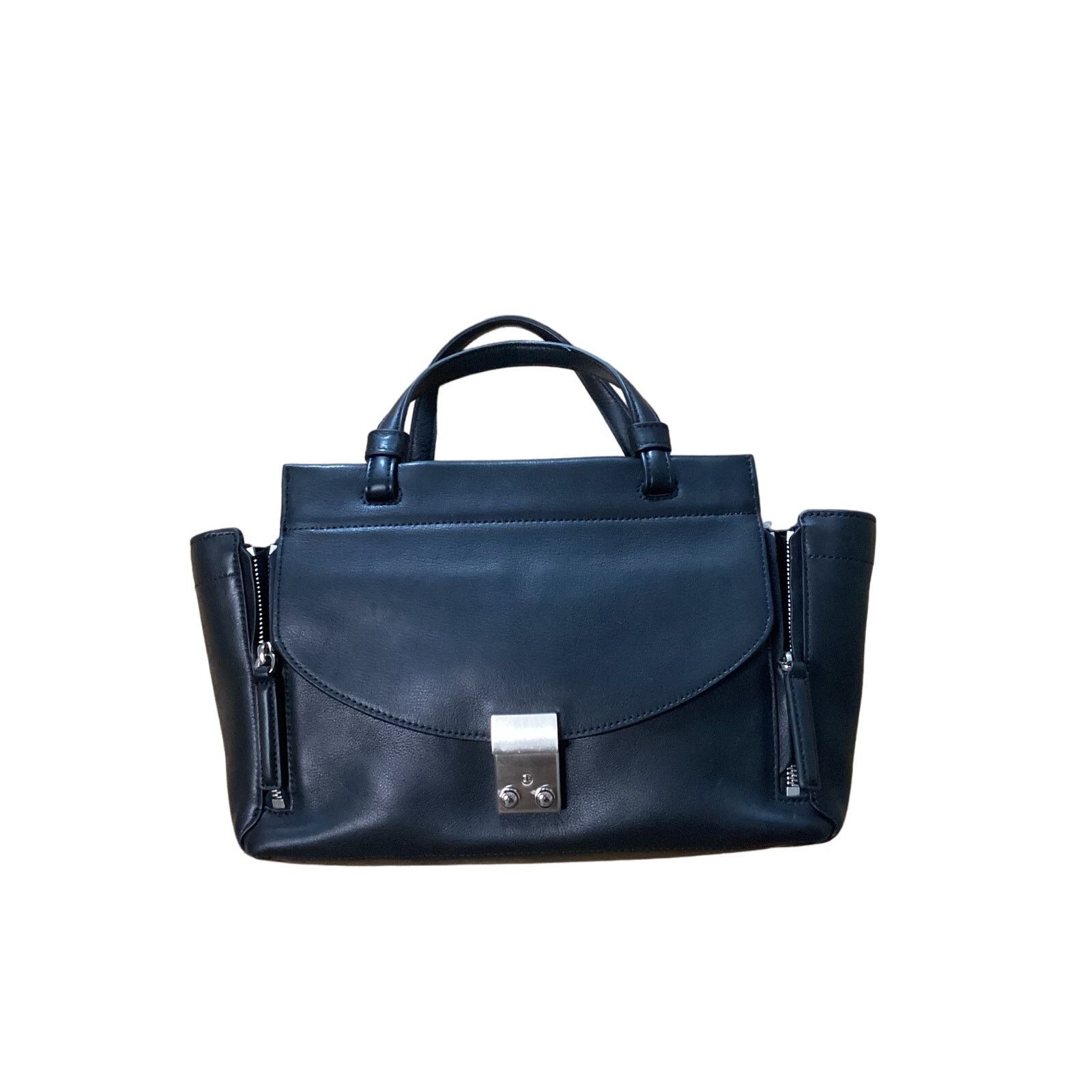 3.1 Phillip Lim NWT 3.1 Phillip Lim Small Soft Pashli Satchel Bag Black Size ONE SIZE - 3 Thumbnail