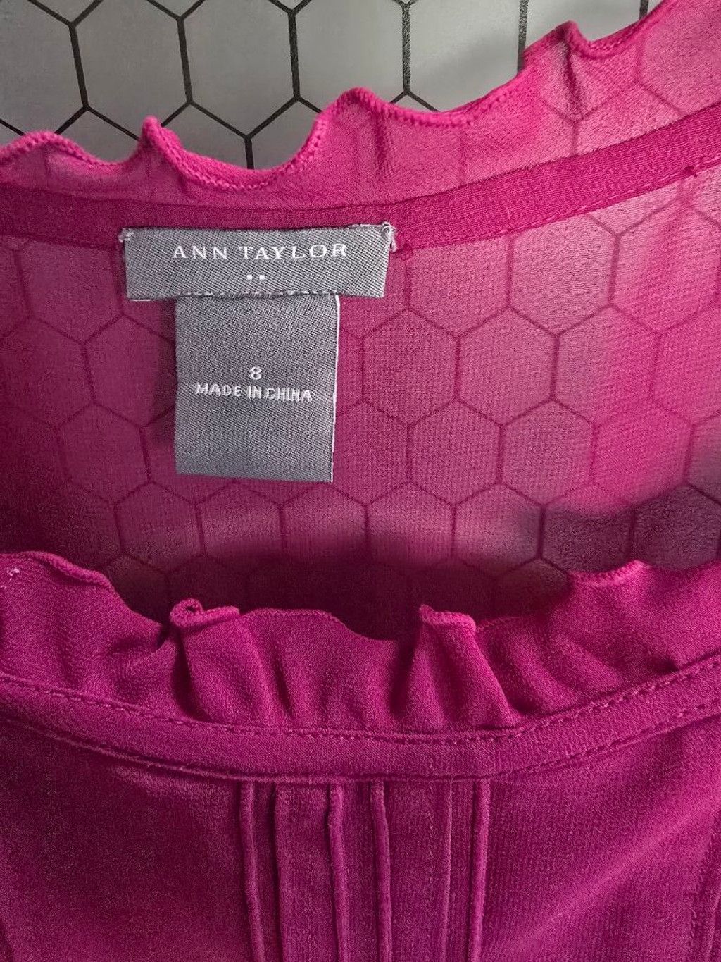 Ann Taylor Women's Ann Taylor Purple Sleeveless Tank Top Size 8 Size M / US 6-8 / IT 42-44 - 6 Thumbnail