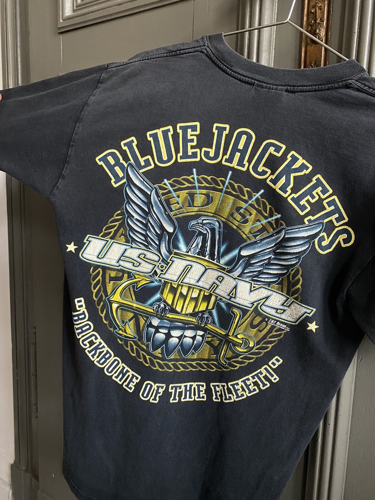Vintage 7.62 Design Us.Navy Vintage Army T-Shirt. Size US L / EU 52-54 / 3 - 11 Thumbnail
