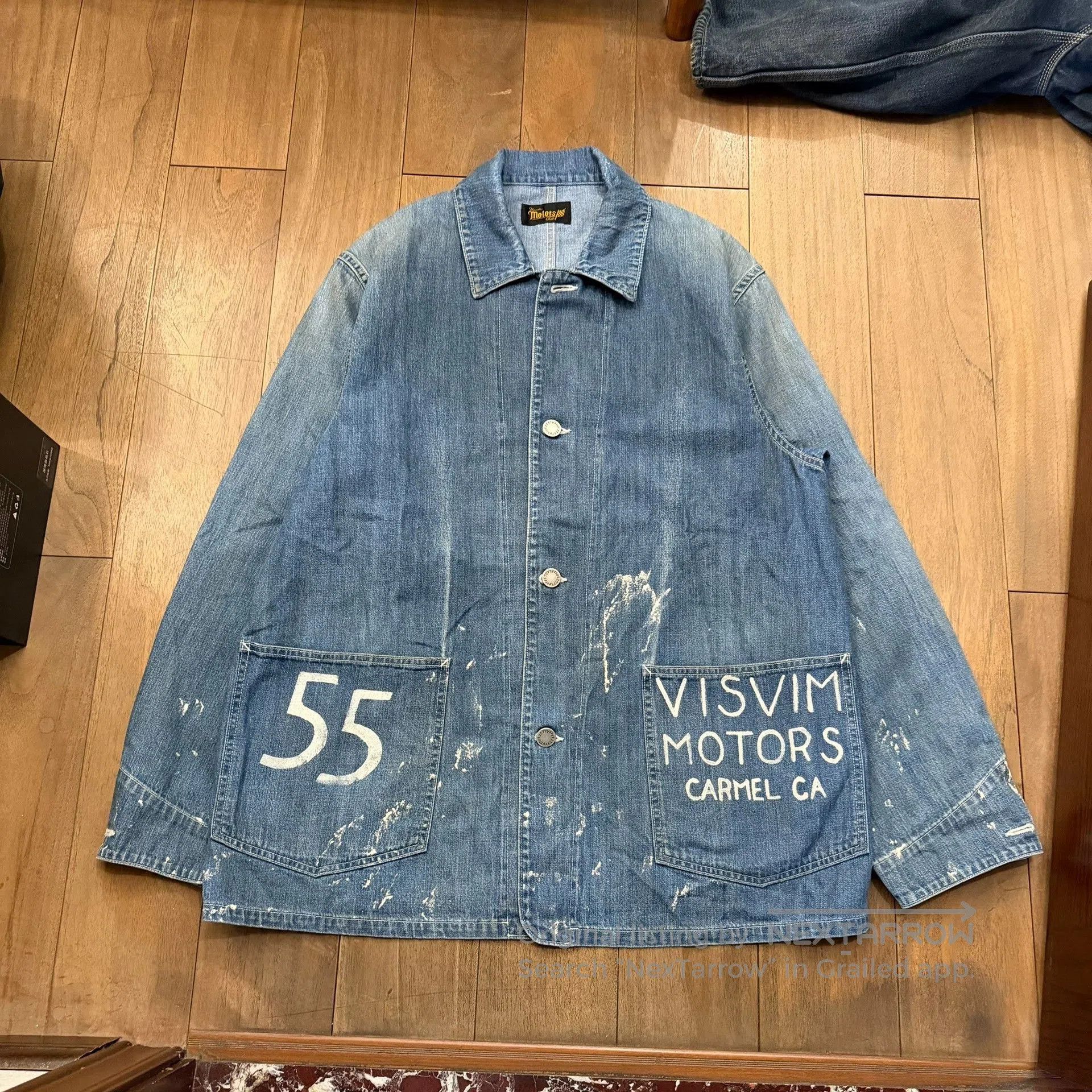 Visvim VISVIM 25SS SPOT MOTORS COVERALL JKT. Size US L / EU 52-54 / 3 - 1 Thumbnail