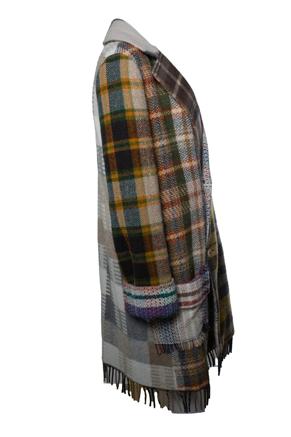 Bethany Williams Bethany Williams, blanket patchwork coat Size S / US 4 / IT 40 - 4 Thumbnail