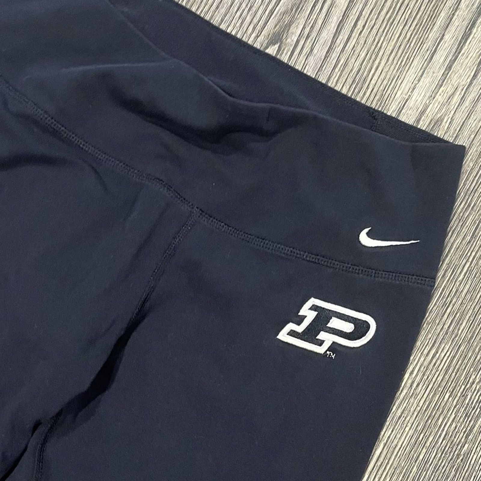 Nike Nike Dri-Fit Womens Pants High Rise Purdue Boilermakers Sz M Size 27" / US 4 / IT 40 - 5 Thumbnail
