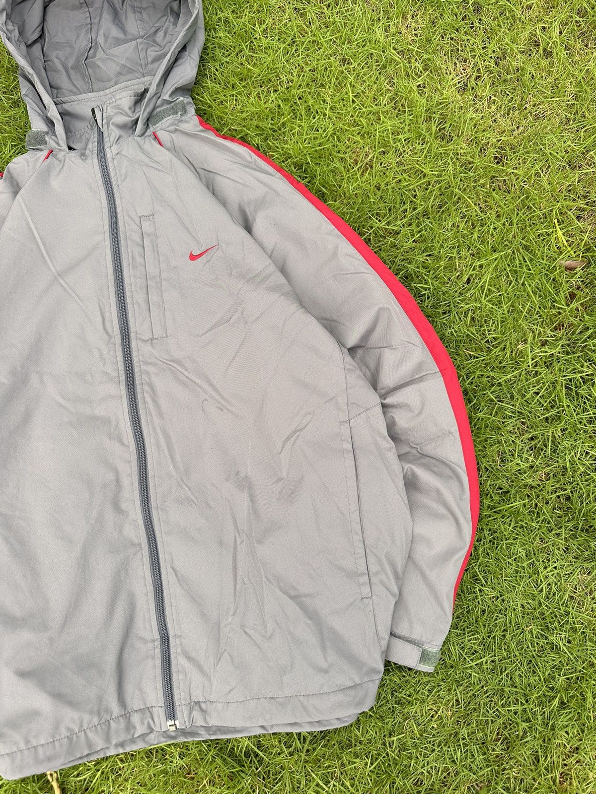 Nike × Vintage NIKE VINTAGE BASIC LOGO STREETWEAR LIGHT JACKET Size US XL / EU 56 / 4 - 3 Thumbnail