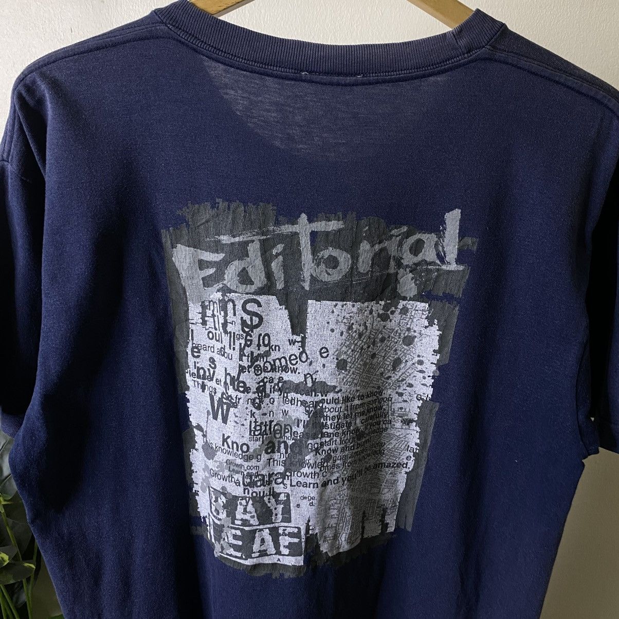 If Six Was Nine Bayleaf Ifsixwasnine Hysteric Cyber Gothic Punk Faded TShirt Size US L / EU 52-54 / 3 - 2 Thumbnail