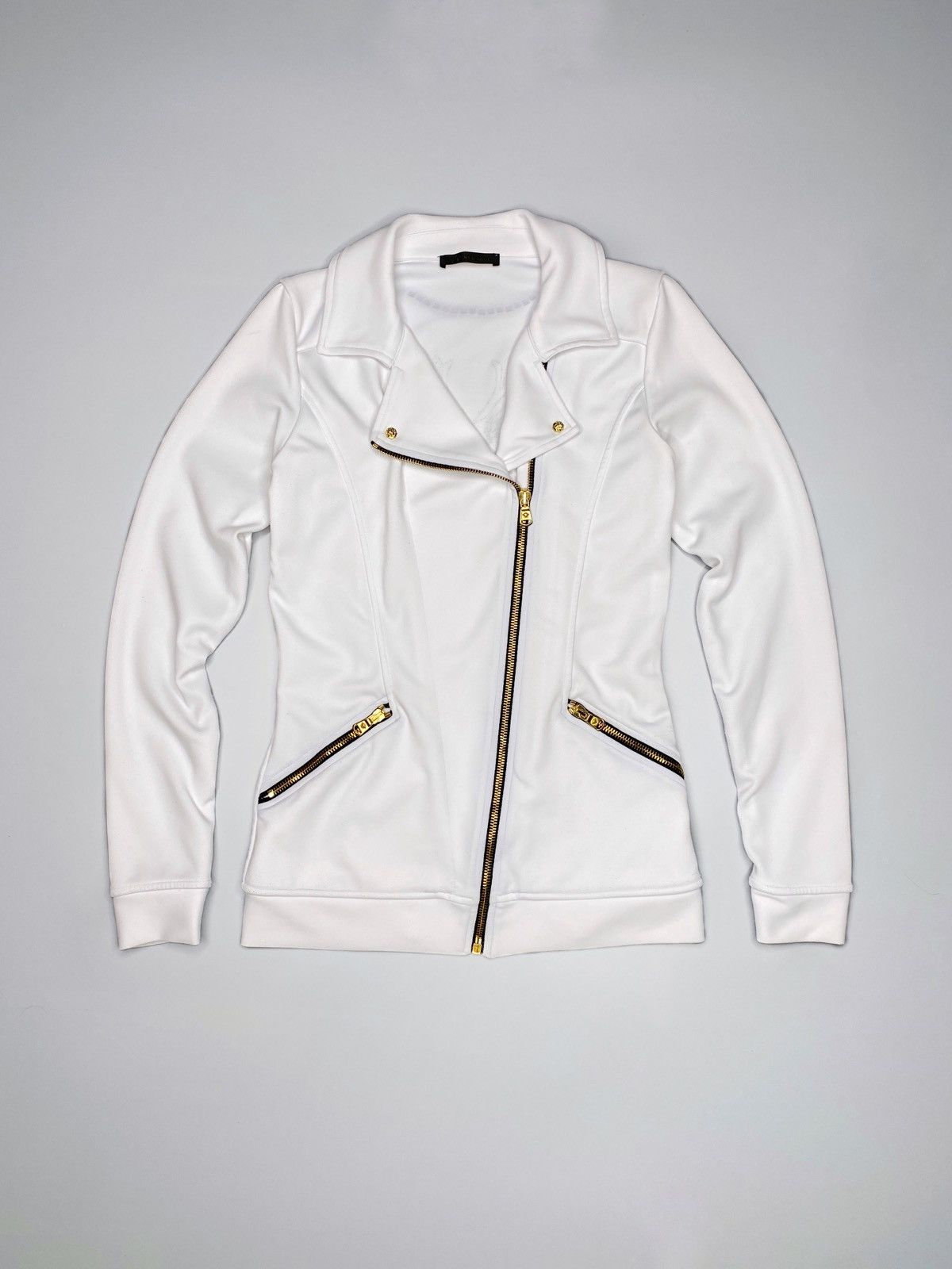 image of Versace Jacket in White, Women's (Size Small)