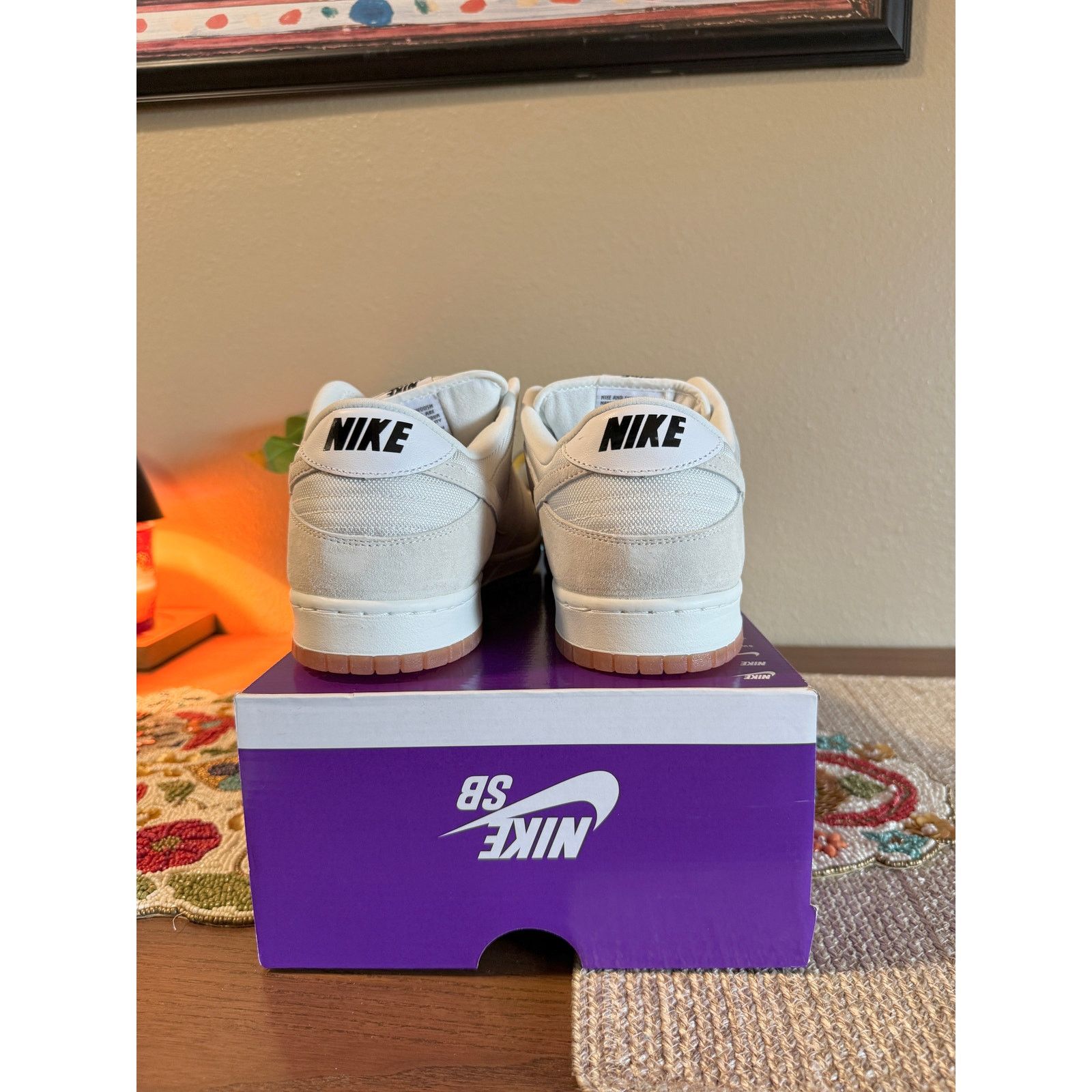 Nike Nike SB Dunk Low Pro B Pale Ivory Sail Parachute Beige ISO Size US 15 / EU 48 - 4 Thumbnail