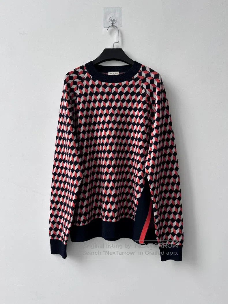 Dries Van Noten Dries Van Noten Twill Deconstructed Sweater Size US M / EU 48-50 / 2 - 1 Thumbnail
