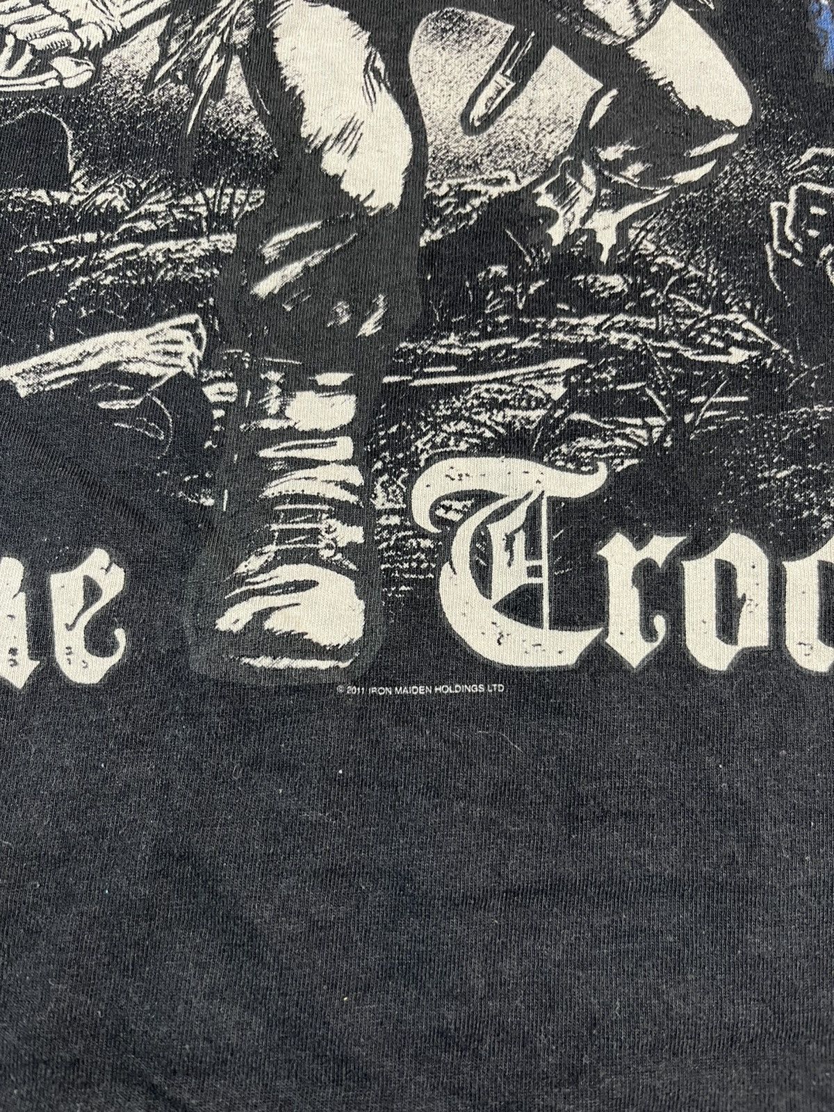 Band Tees IRON MAIDEN 2011 T Shirt Size US XL / EU 56 / 4 - 3 Thumbnail