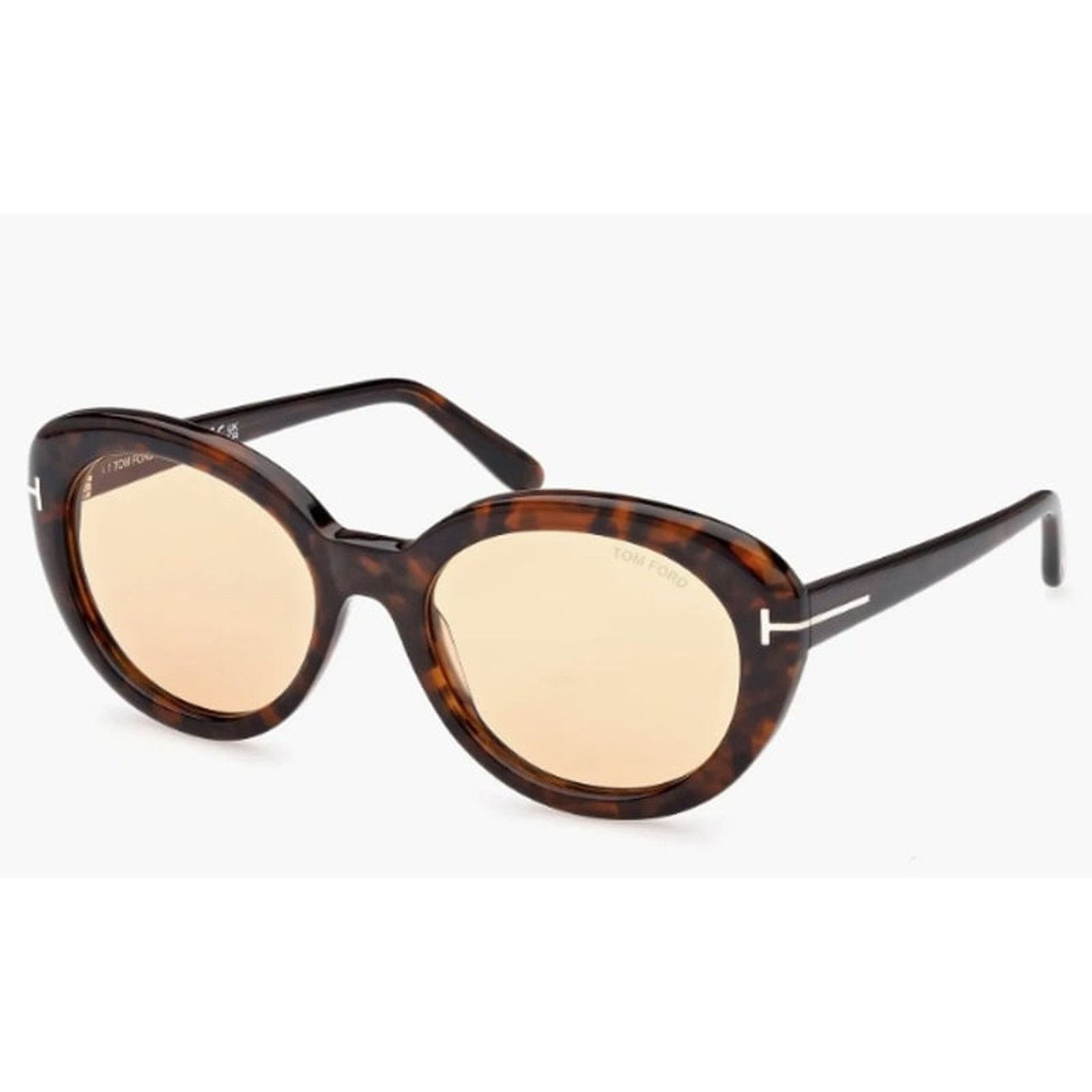 Tom Ford Tom Ford Lily 02 55 mm Tinted Cat Eye Sunglasses Size ONE SIZE - 3 Thumbnail