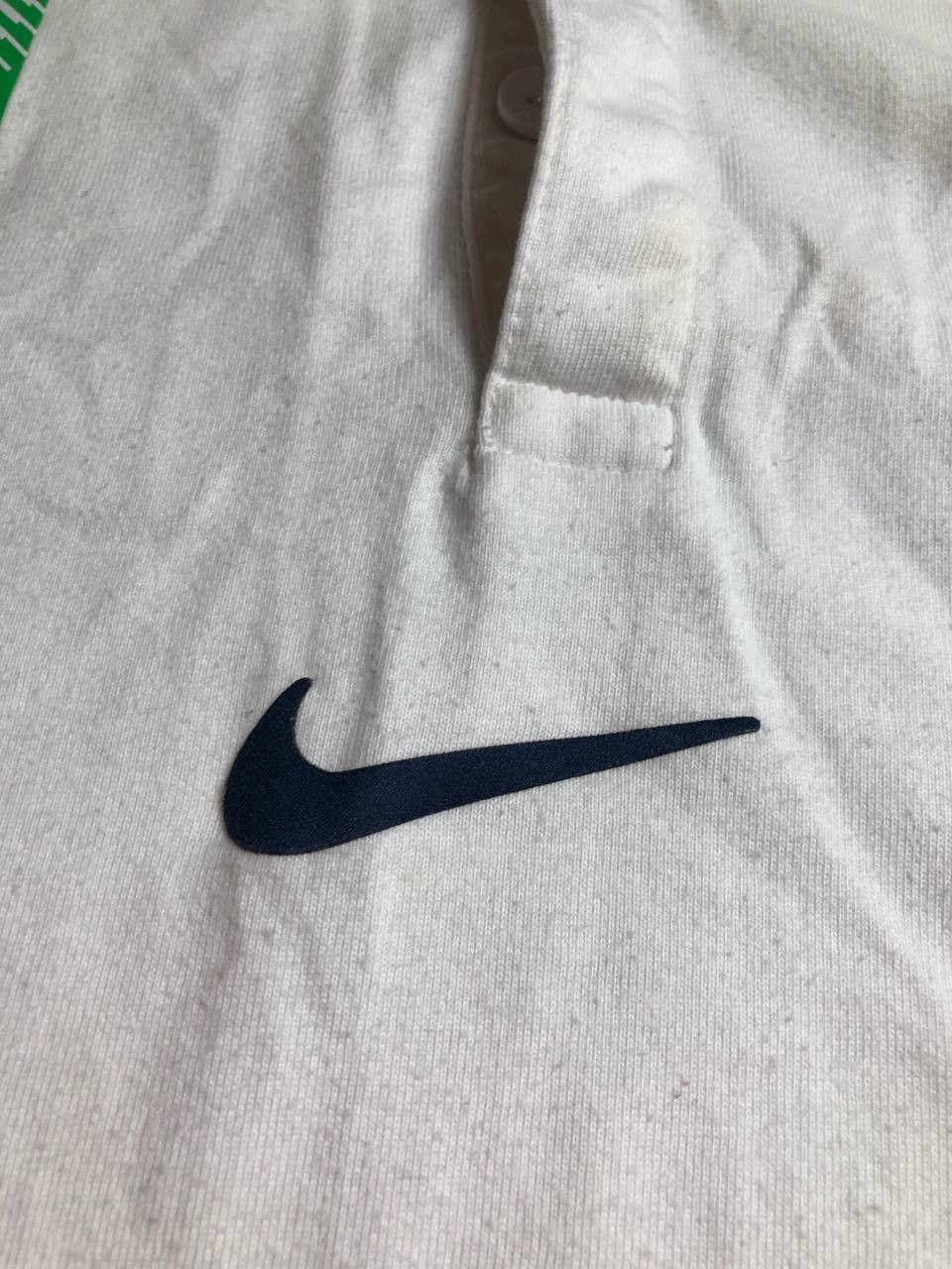 Nike × Vintage 90s Nike Central Swoosh Vintage Y2K Oversized Retro T-Shirt Size US XXL / EU 58 / 5 - 9 Thumbnail