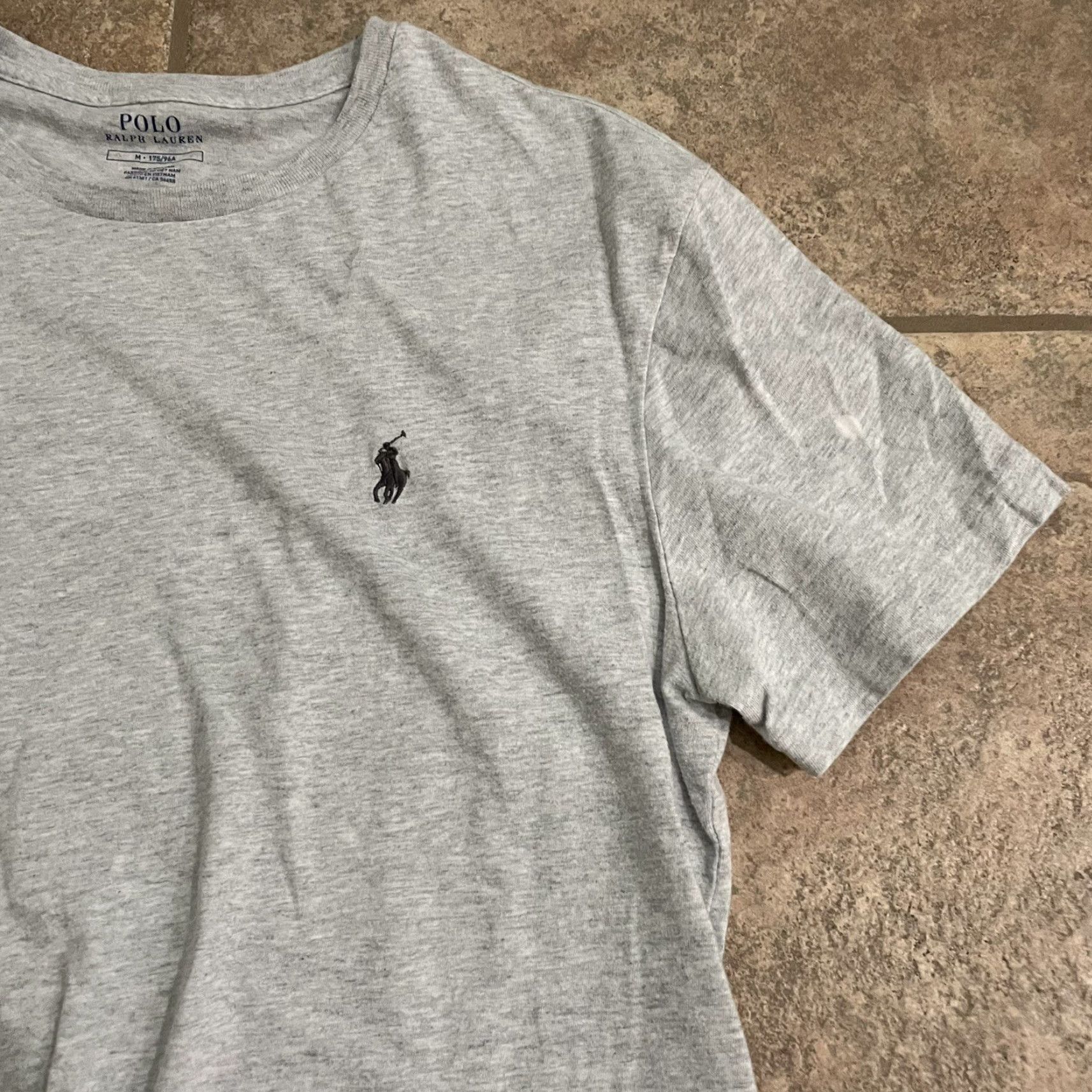 Polo Ralph Lauren POLO RALPH LAUREN Gray T-Shirt Adult Medium Mens Size US M / EU 48-50 / 2 - 2 Thumbnail
