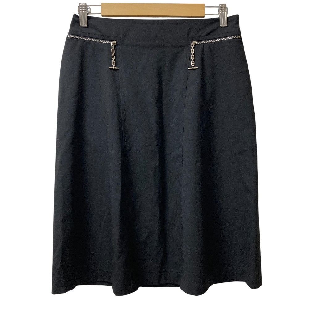 Hermes Hermes Hermès Chaine d'Ancre Wool Skirt 38 Textile Skirts DUTY FREE for USA Size ONE SIZE - 1 Thumbnail