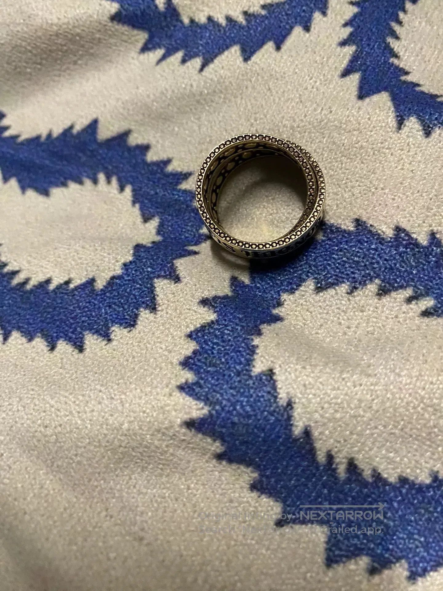 Vivienne Westwood vivienne westwood double-layer silver ring. Size ONE SIZE - 2 Thumbnail