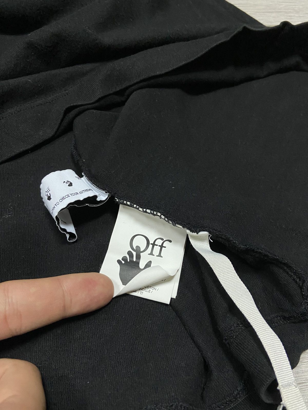 Off-White Off-white Caravaggio big print tee Size US L / EU 52-54 / 3 - 8 Thumbnail