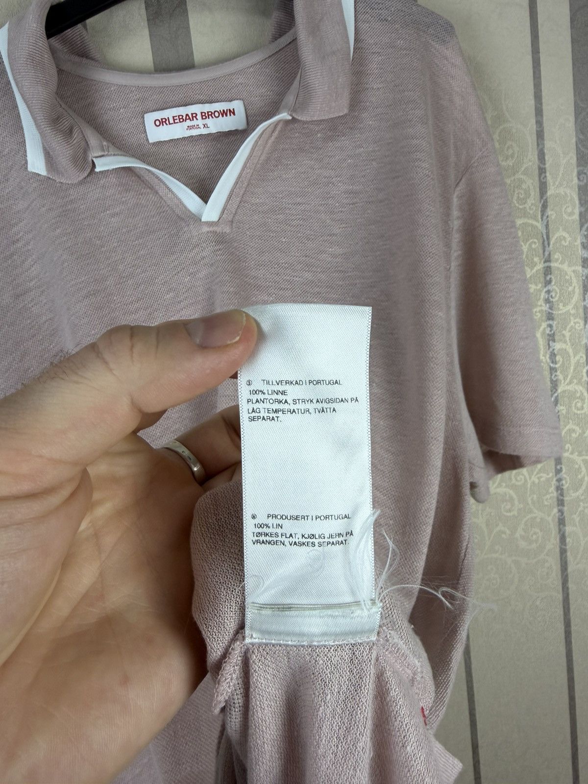 Orlebar Brown Orlebar Brown linne Polo Size US XL / EU 56 / 4 - 7 Thumbnail