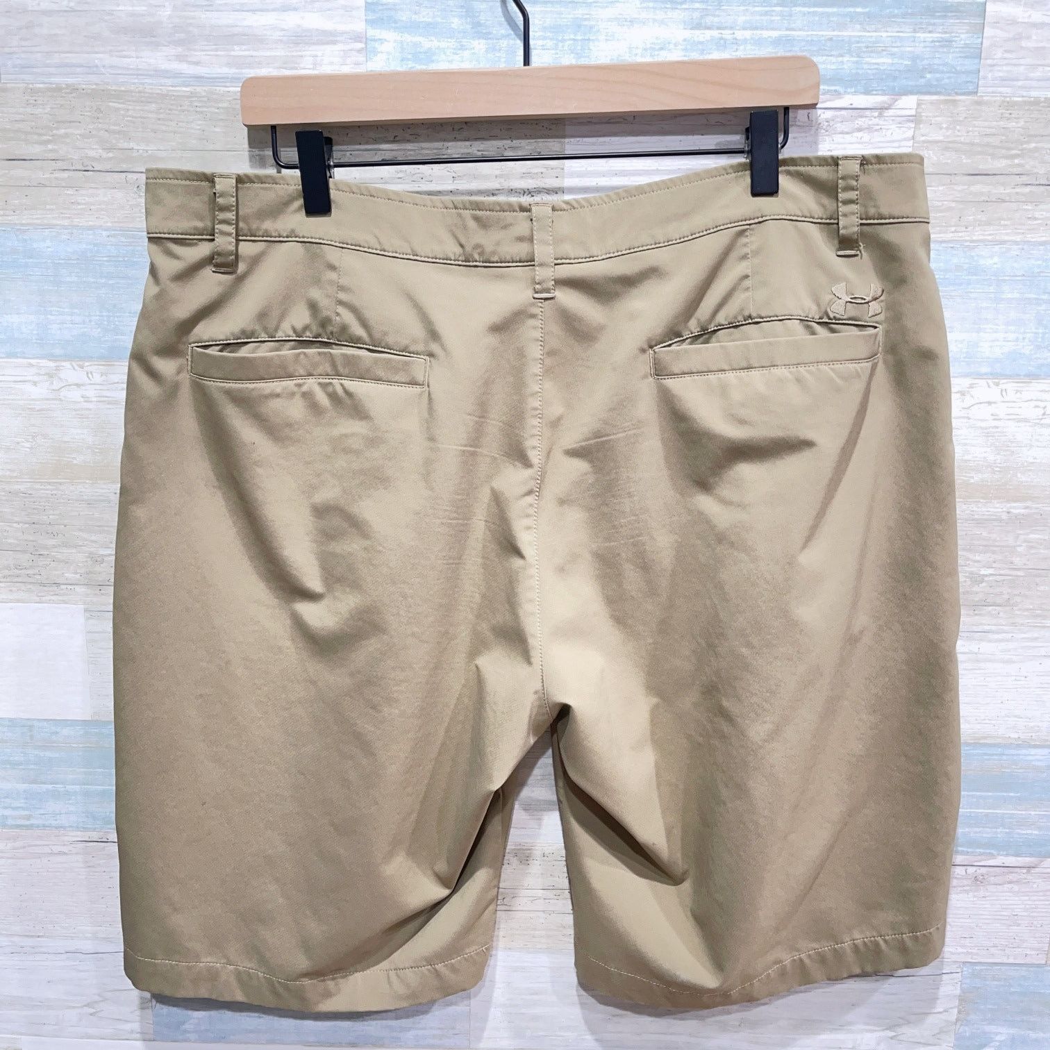 Under Armour Under Armour Leaderboard Golf Shorts Tan HeatGear Mens 38 Size US 38 / EU 54 - 3 Thumbnail
