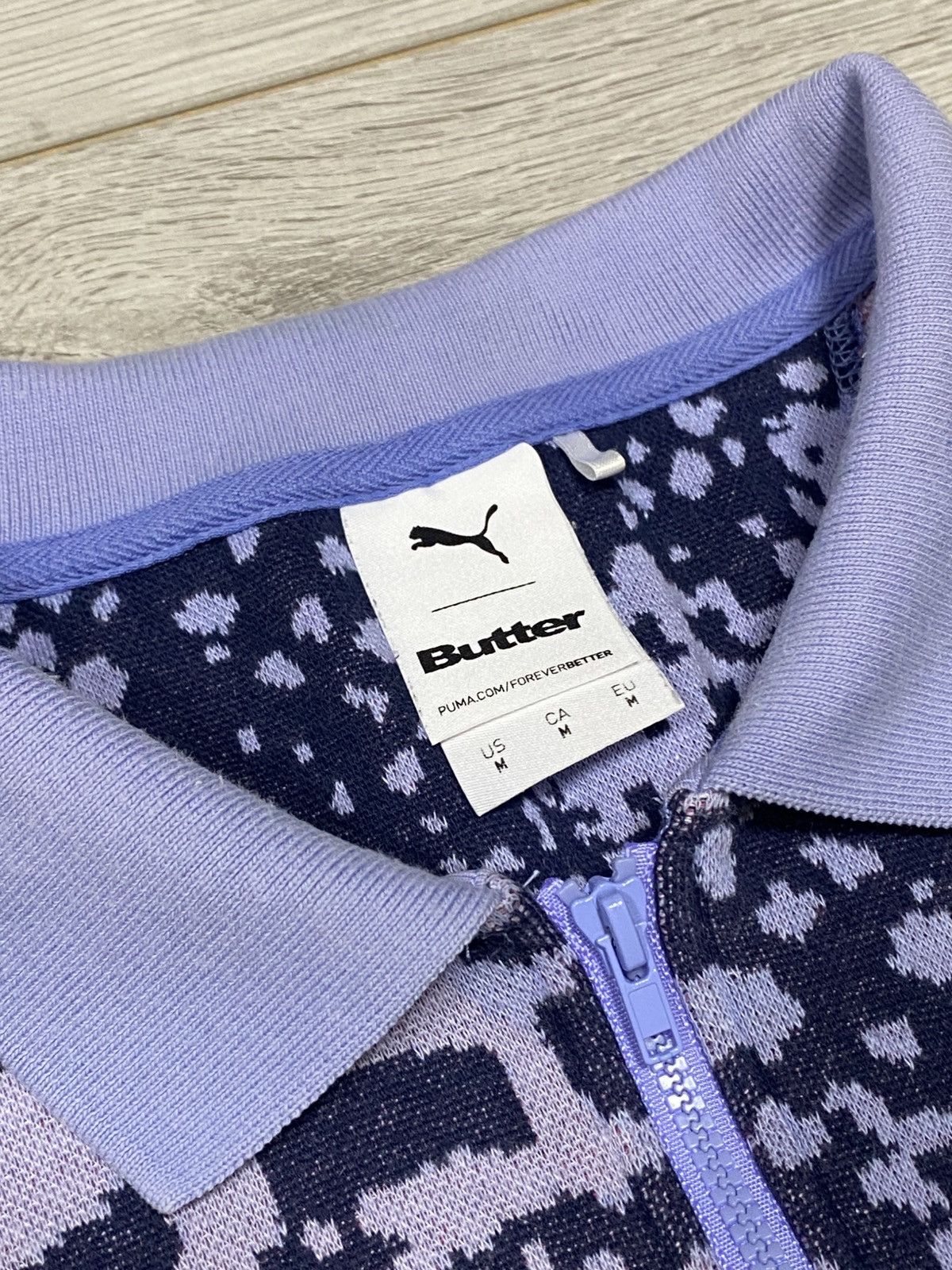 Butter Goods × Puma Puma x Butter RARE zip Polo Shirt goods over print Size US M / EU 48-50 / 2 - 3 Thumbnail