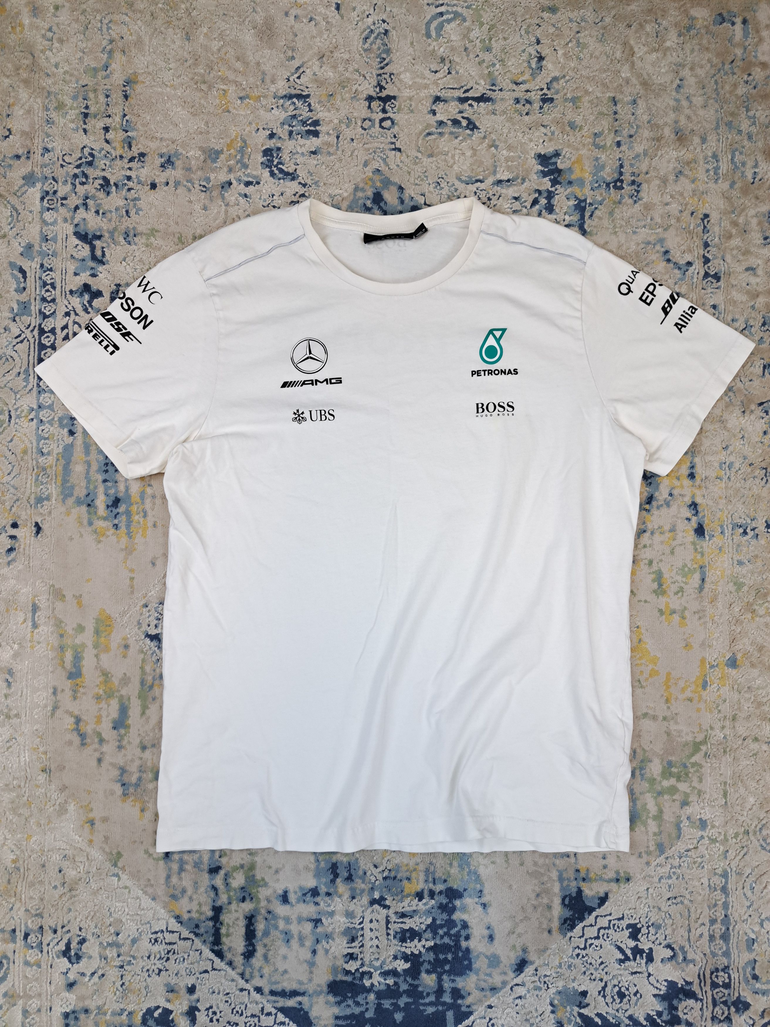 Mercedes-Benz Mercedes AMG Petronas Formula 1 Team Tee Racing Size US XL / EU 56 / 4 - 1 Thumbnail