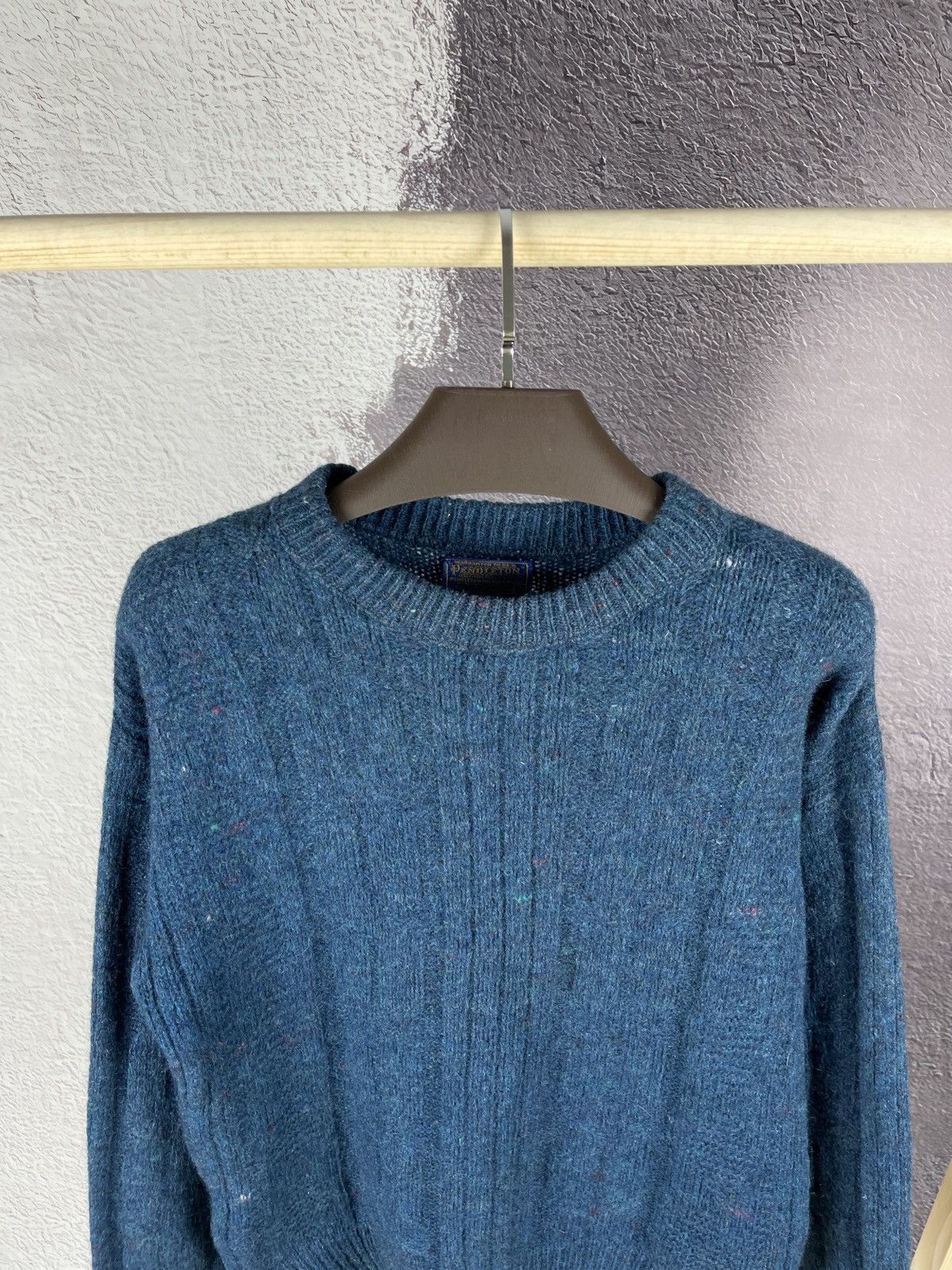 Pendleton × Vintage Pendleton vintage made in USA virgin wool sweater knitwear Size US XL / EU 56 / 4 - 3 Thumbnail