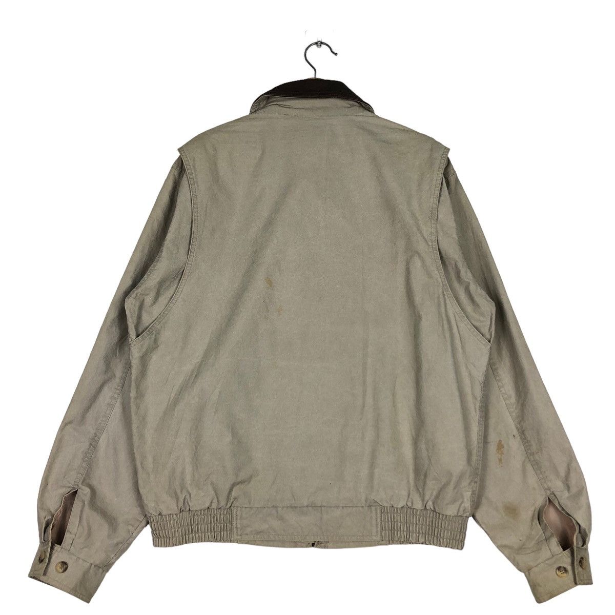 Japanese Brand 🔥90’s Vintage Bomber Jacket Cargo Pocket Worker L.L.Bean Size US M / EU 48-50 / 2 - 8 Thumbnail