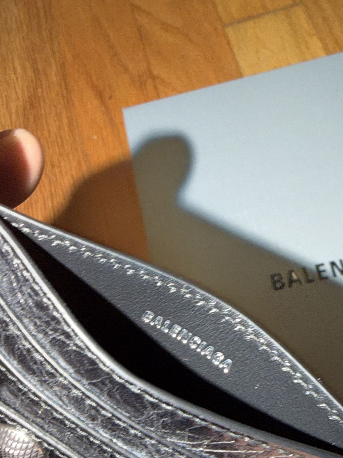 Balenciaga Balenciaga black leather le cagole card holder Size ONE SIZE - 3 Thumbnail